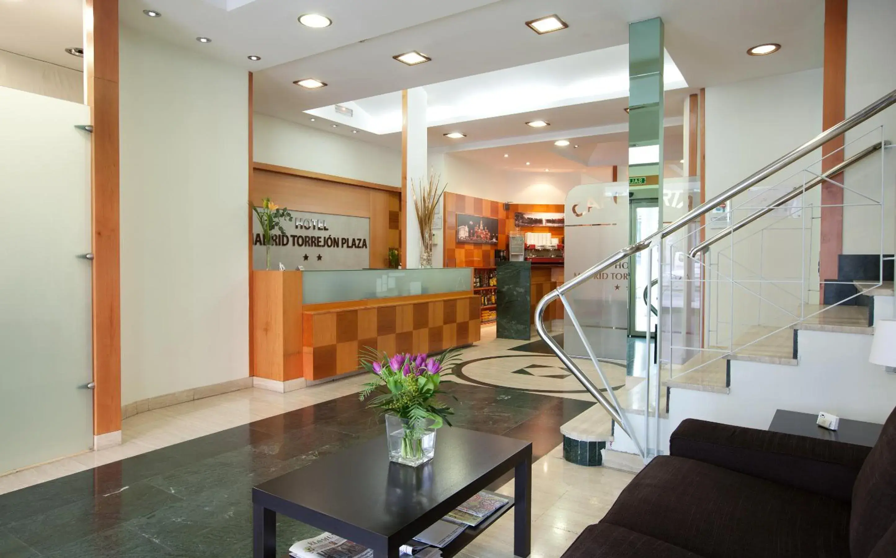 Lobby or reception in Hotel Madrid Torrejon Plaza Lobby or reception in Hotel Madrid Torrejon Plaza