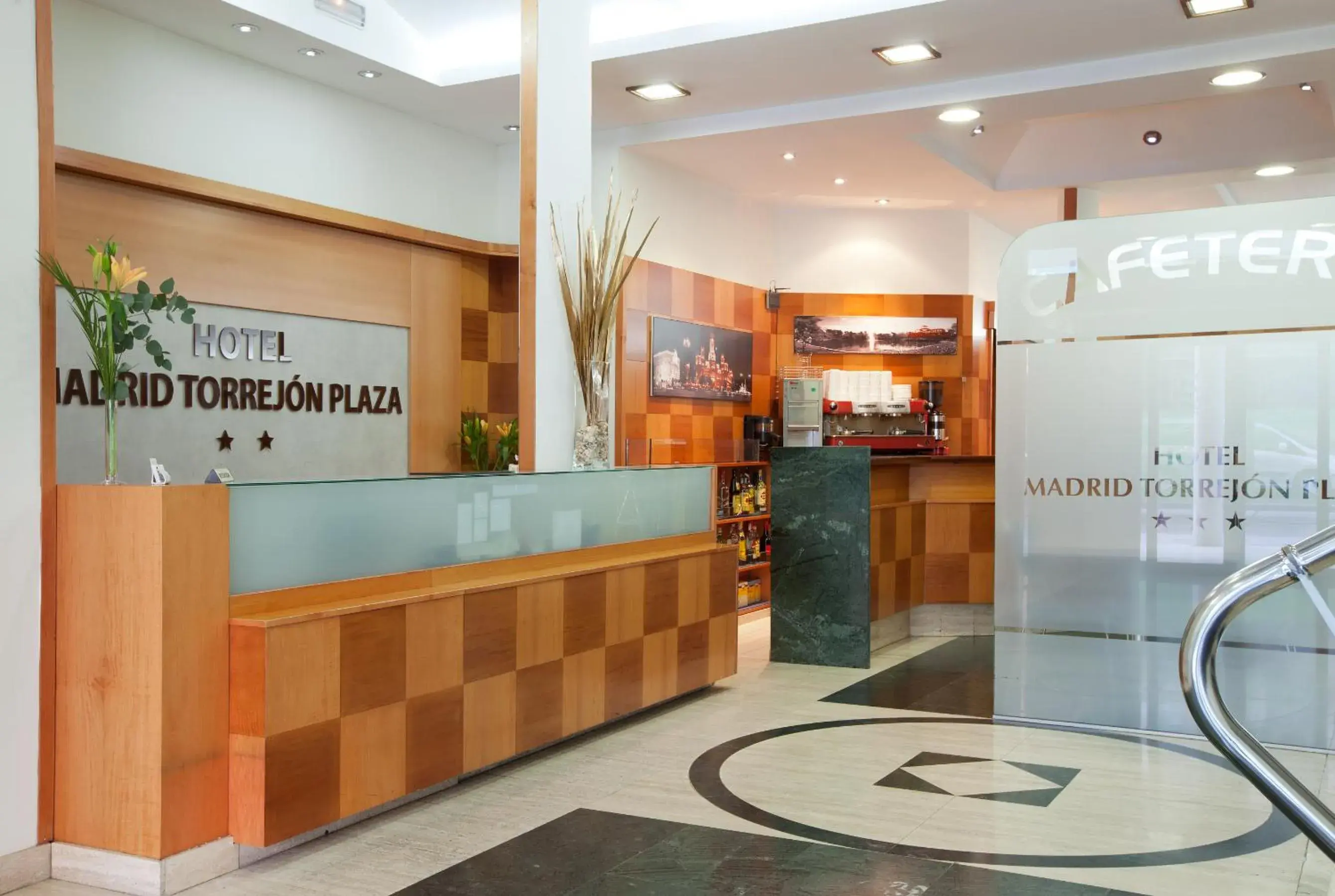 Lobby or reception in Hotel Madrid Torrejon Plaza Lobby or reception in Hotel Madrid Torrejon Plaza