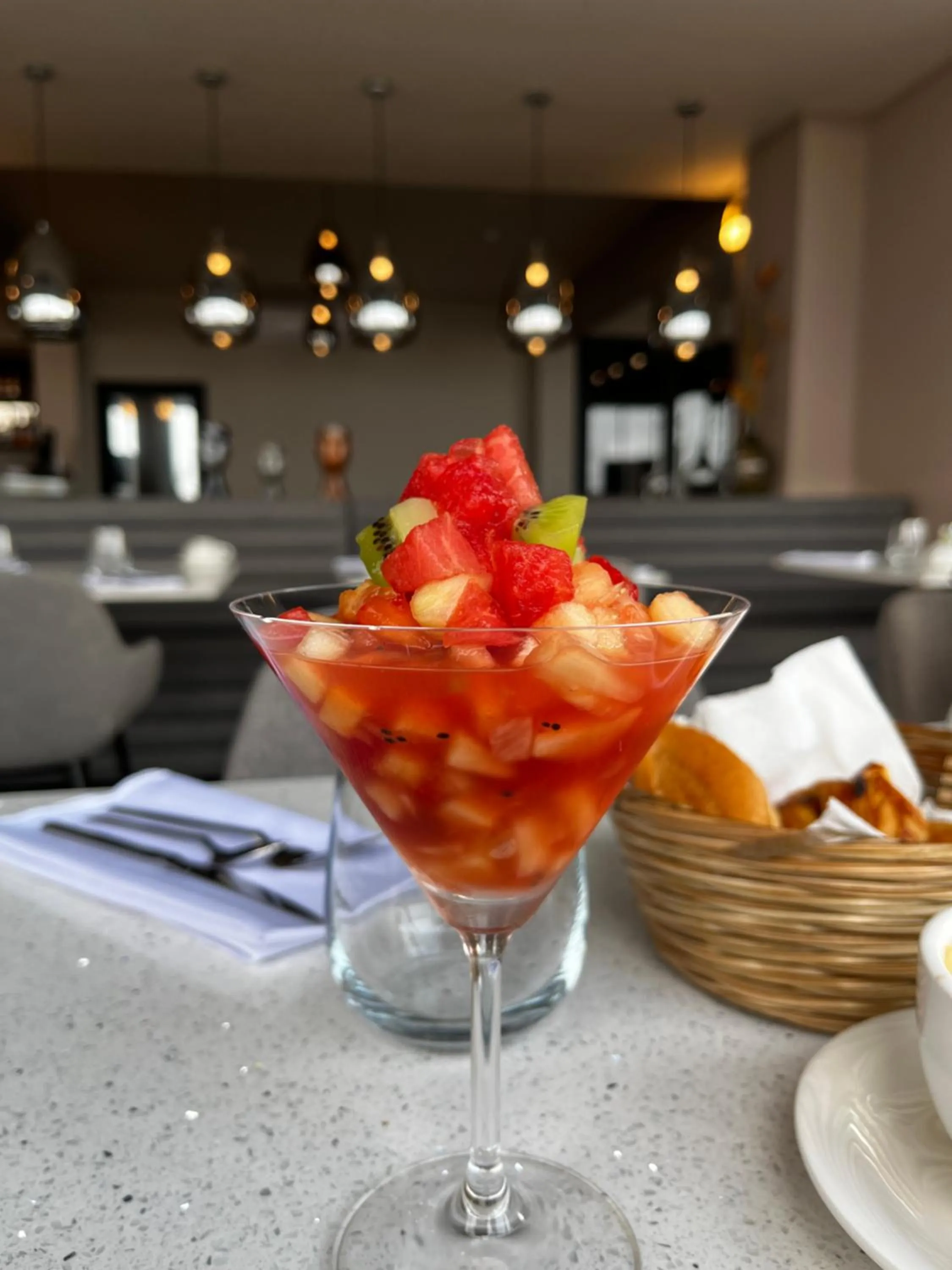 Continental breakfast in La Scala AppartHotel Abidjan
