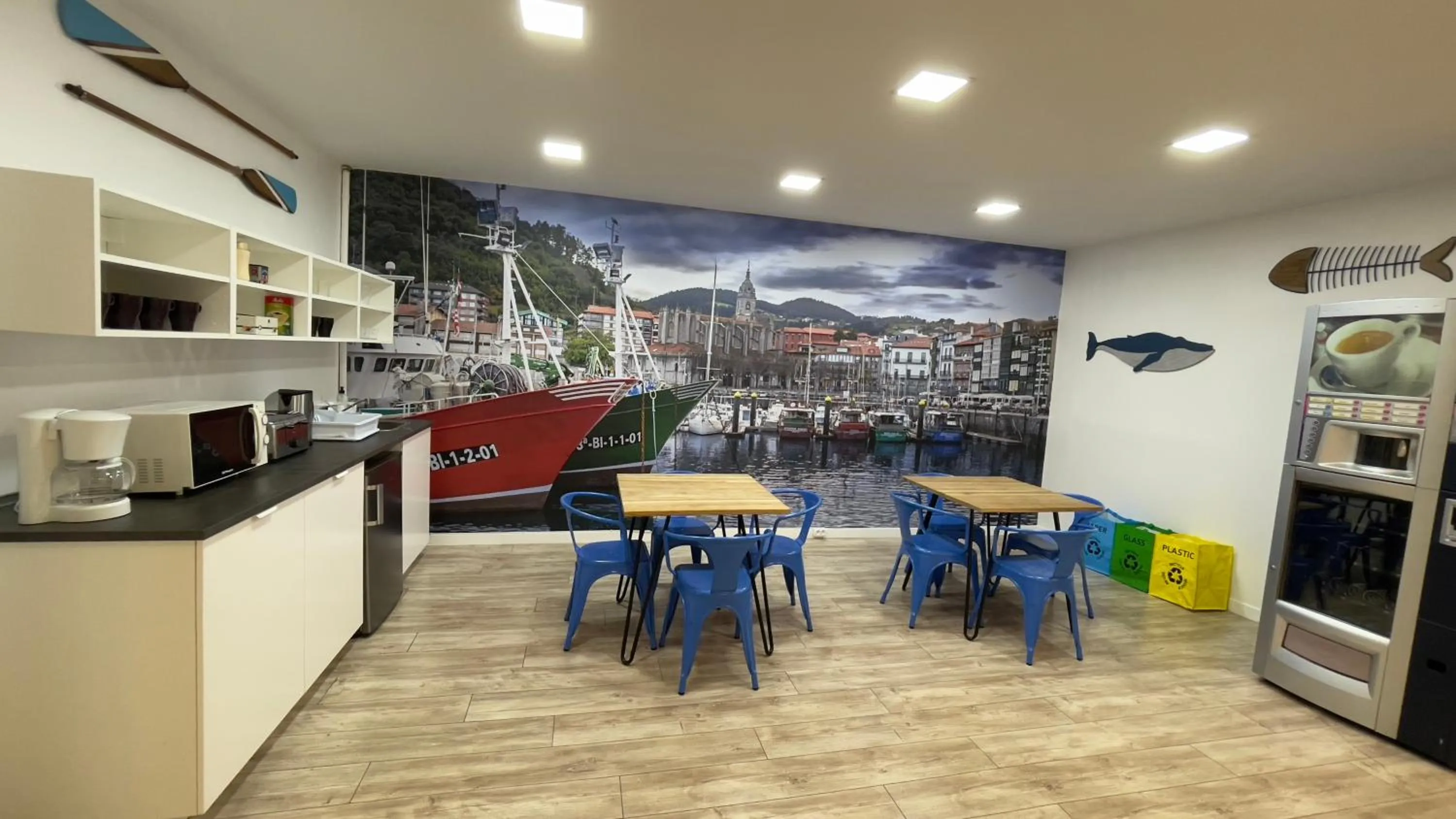 Living room in Casual Blue