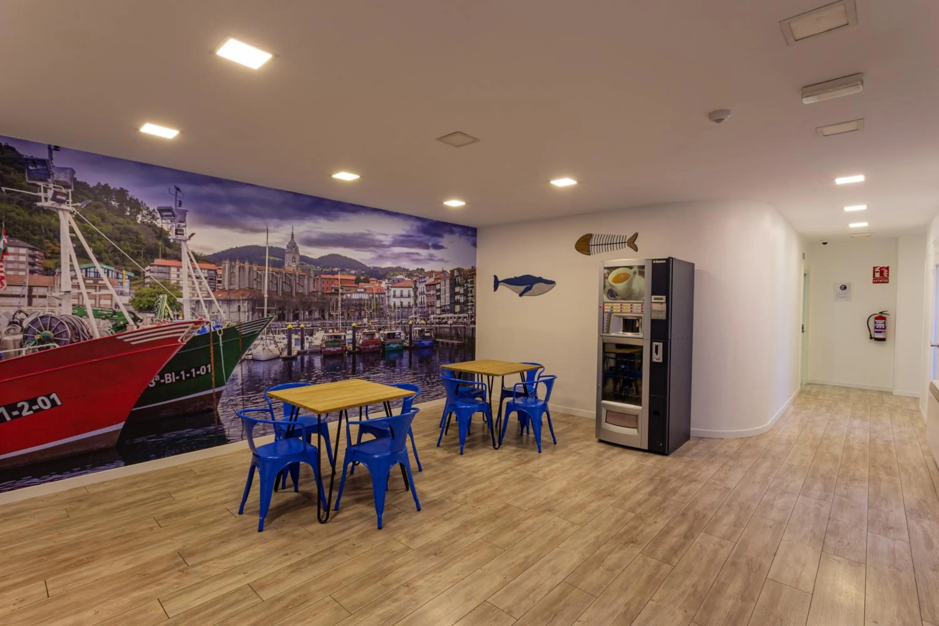 Living room in Casual Blue