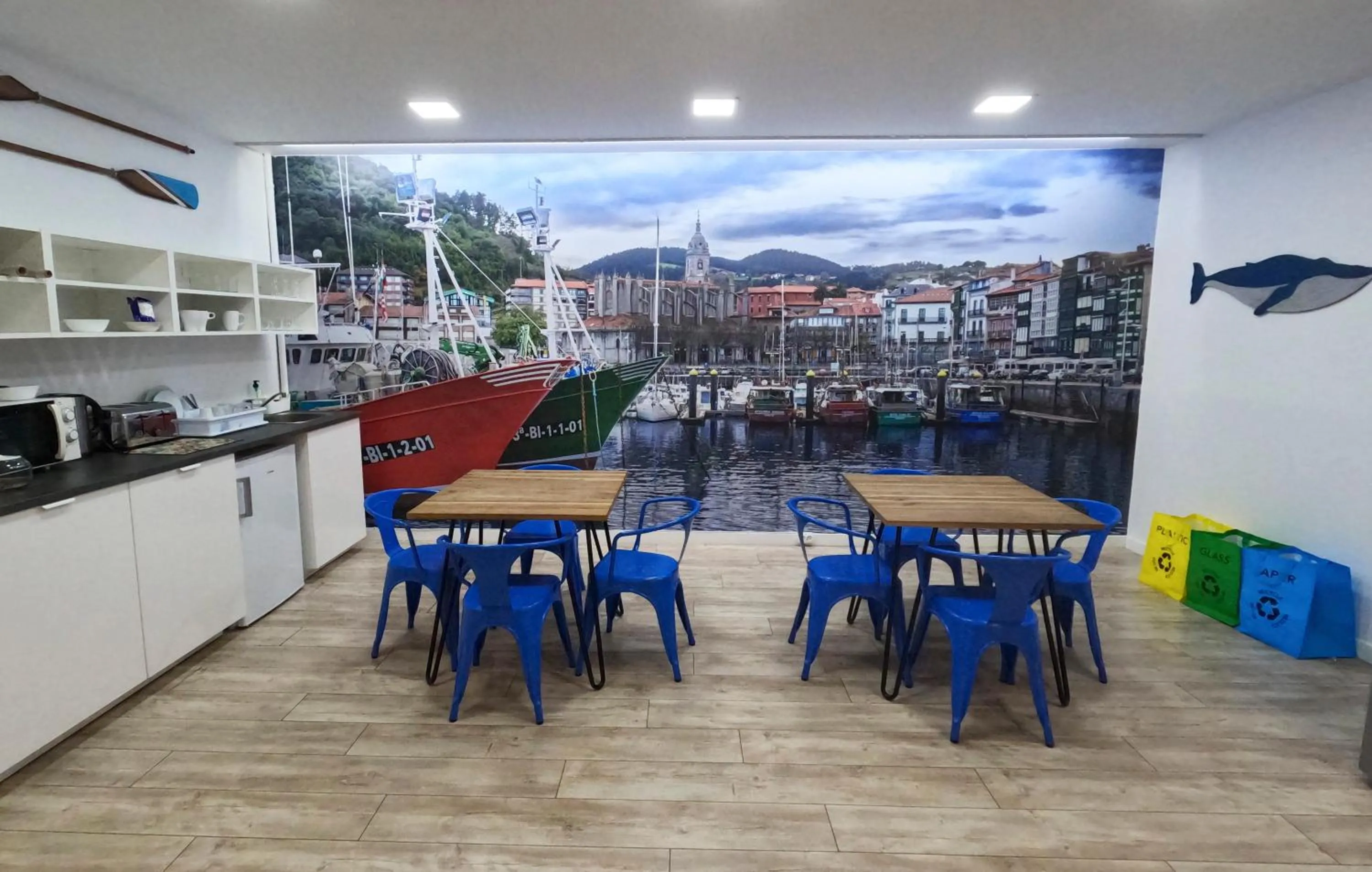 Living room in Casual Blue