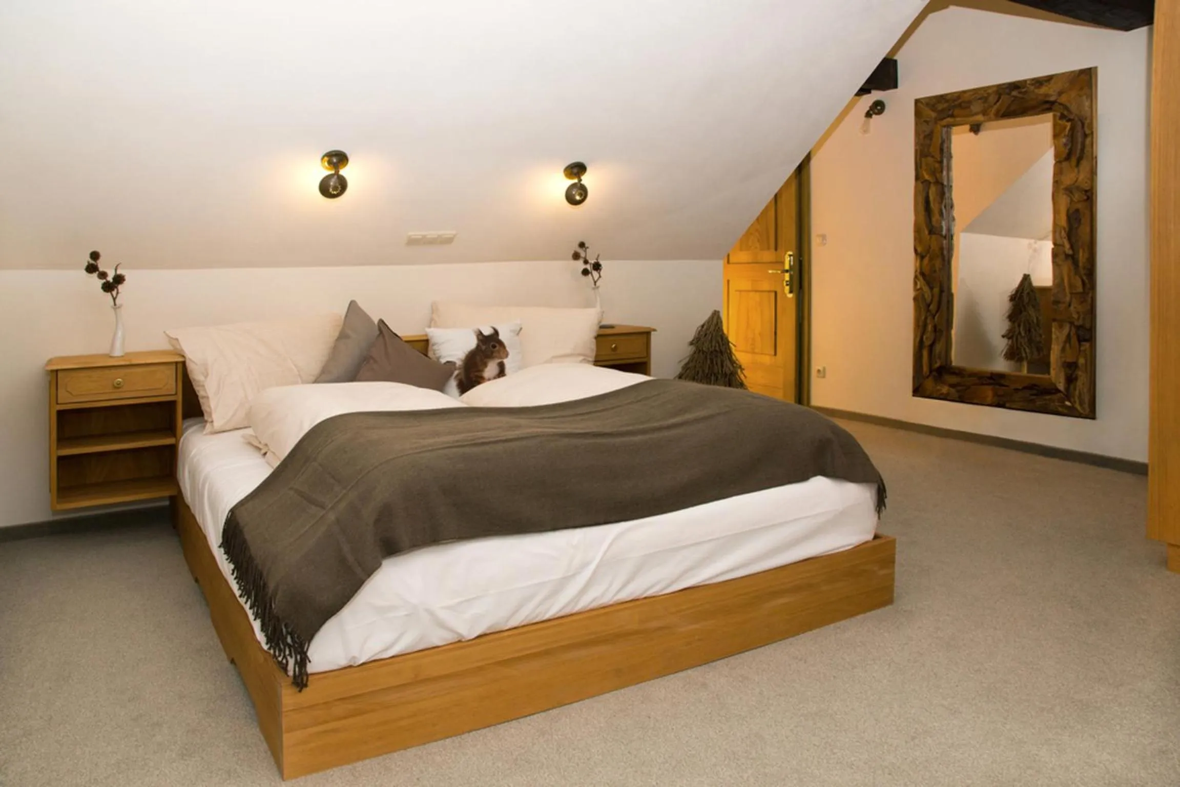 Bed in Bödele Alpenhotel