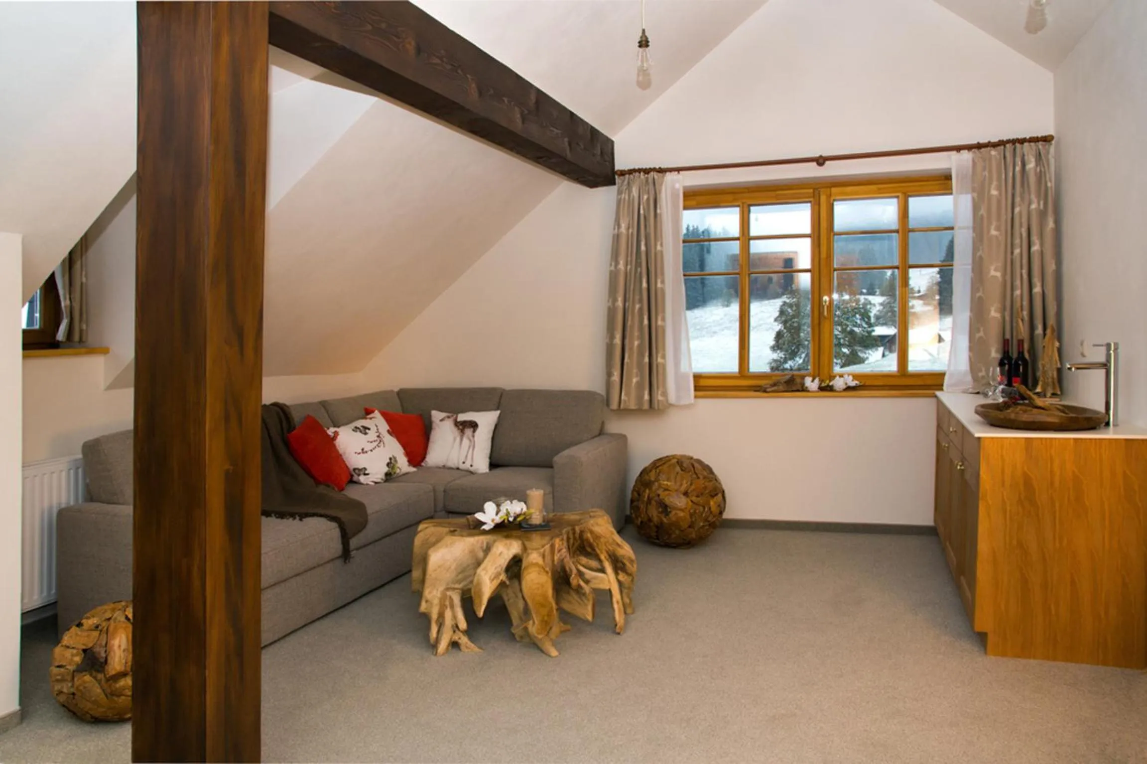 Living room in Bödele Alpenhotel