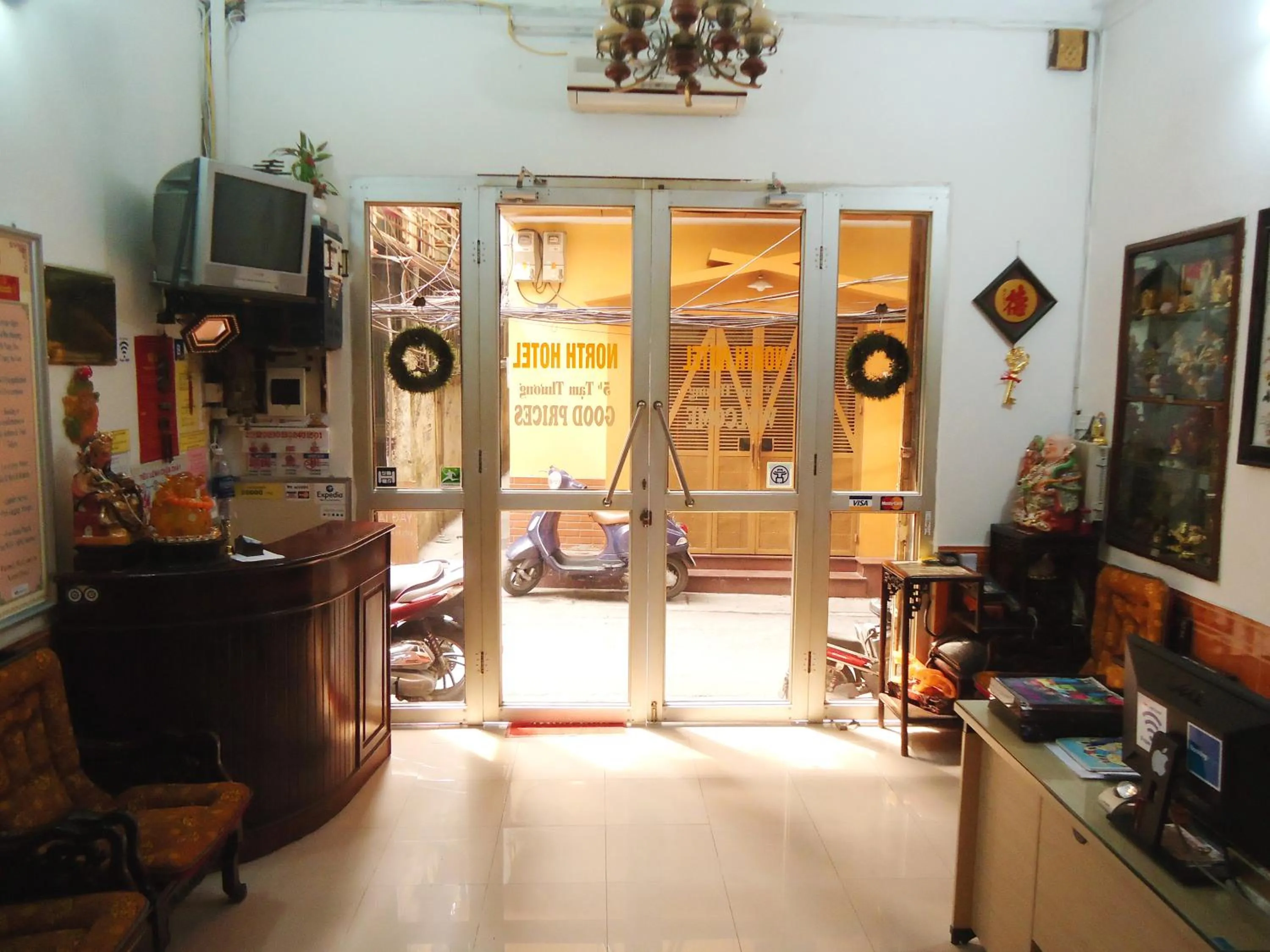 Lobby or reception in North Hostel N.2