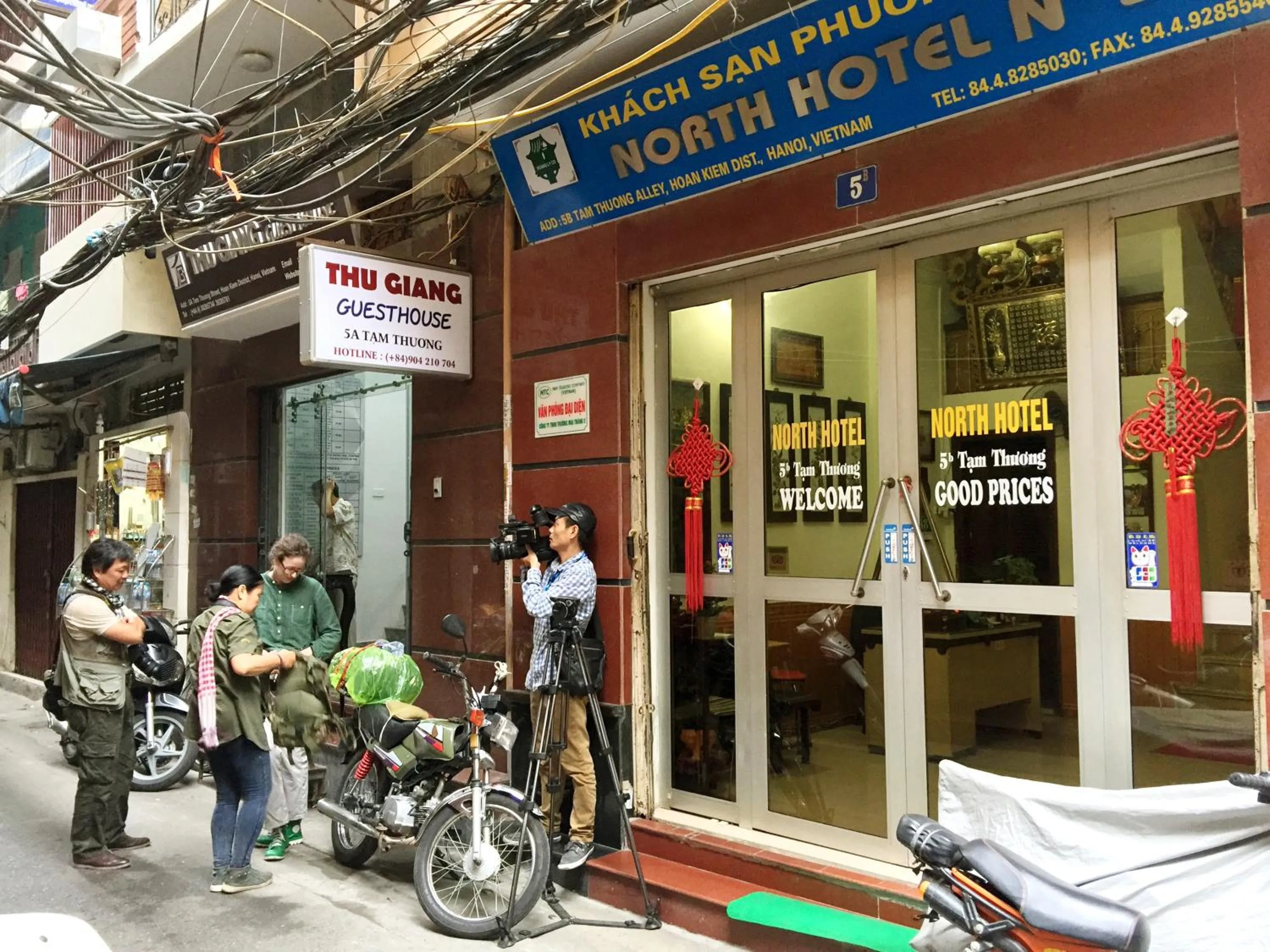 Facade/entrance in North Hostel N.2
