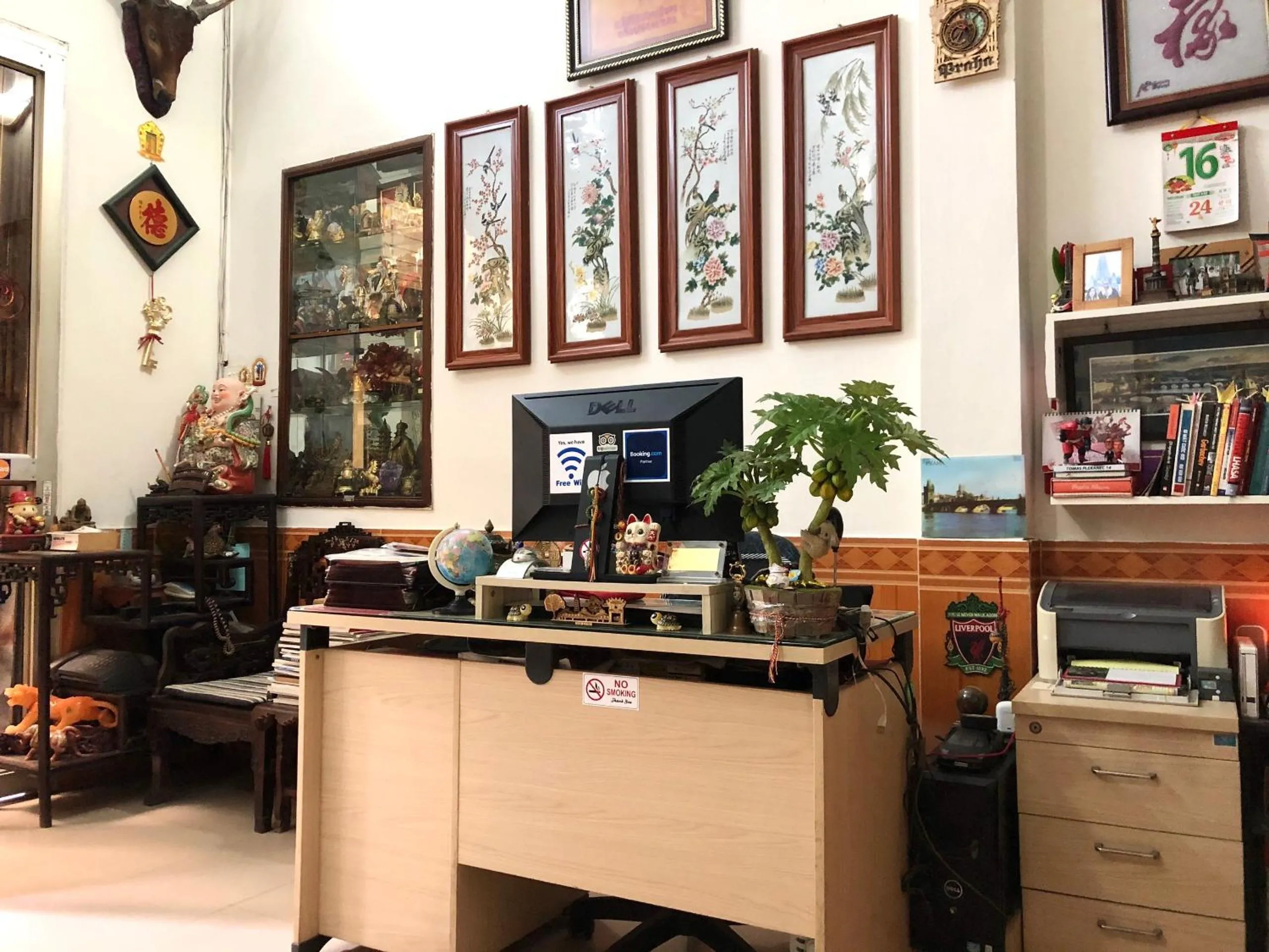 Lobby or reception in North Hostel N.2