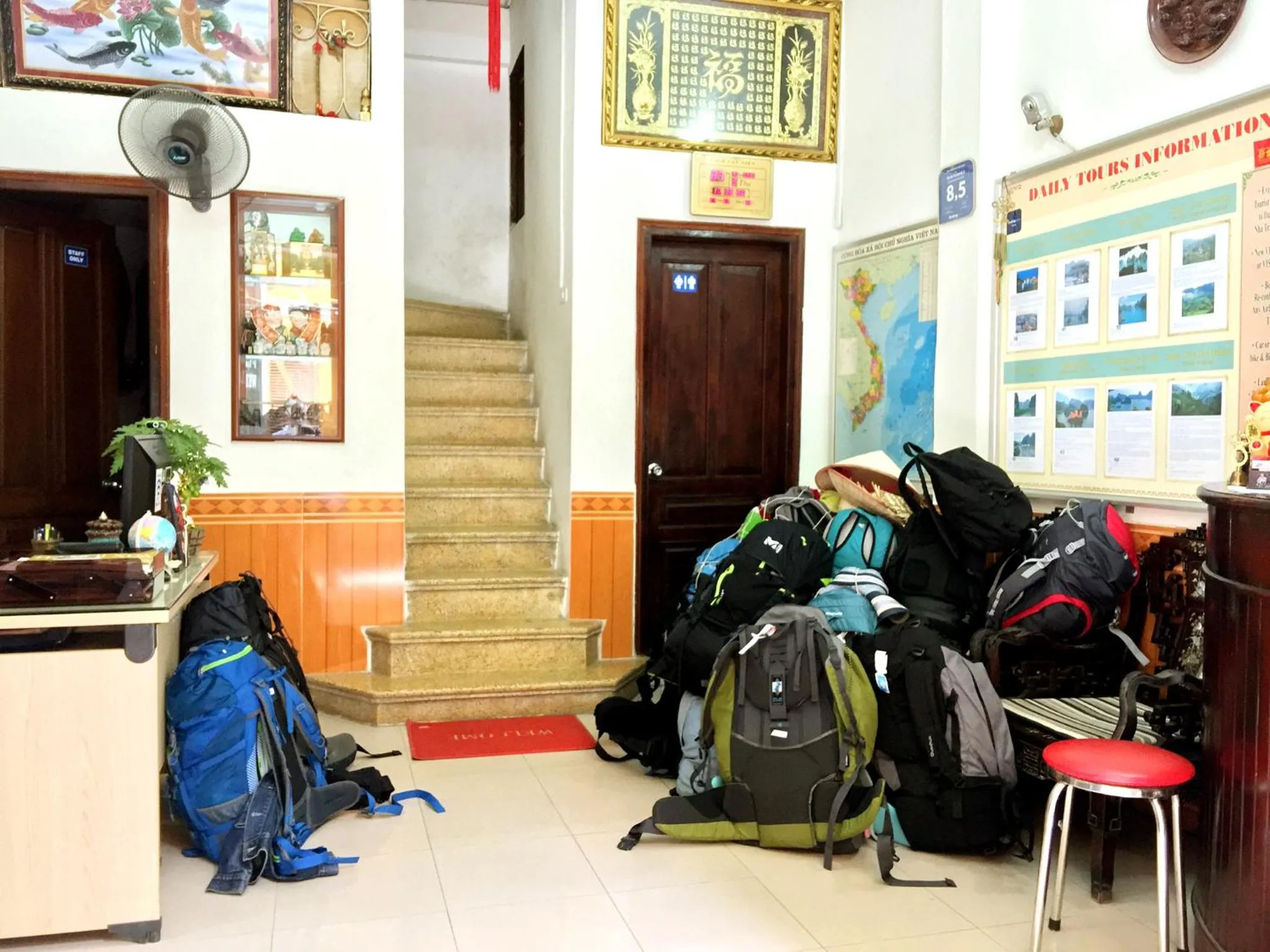 Facade/entrance in North Hostel N.2