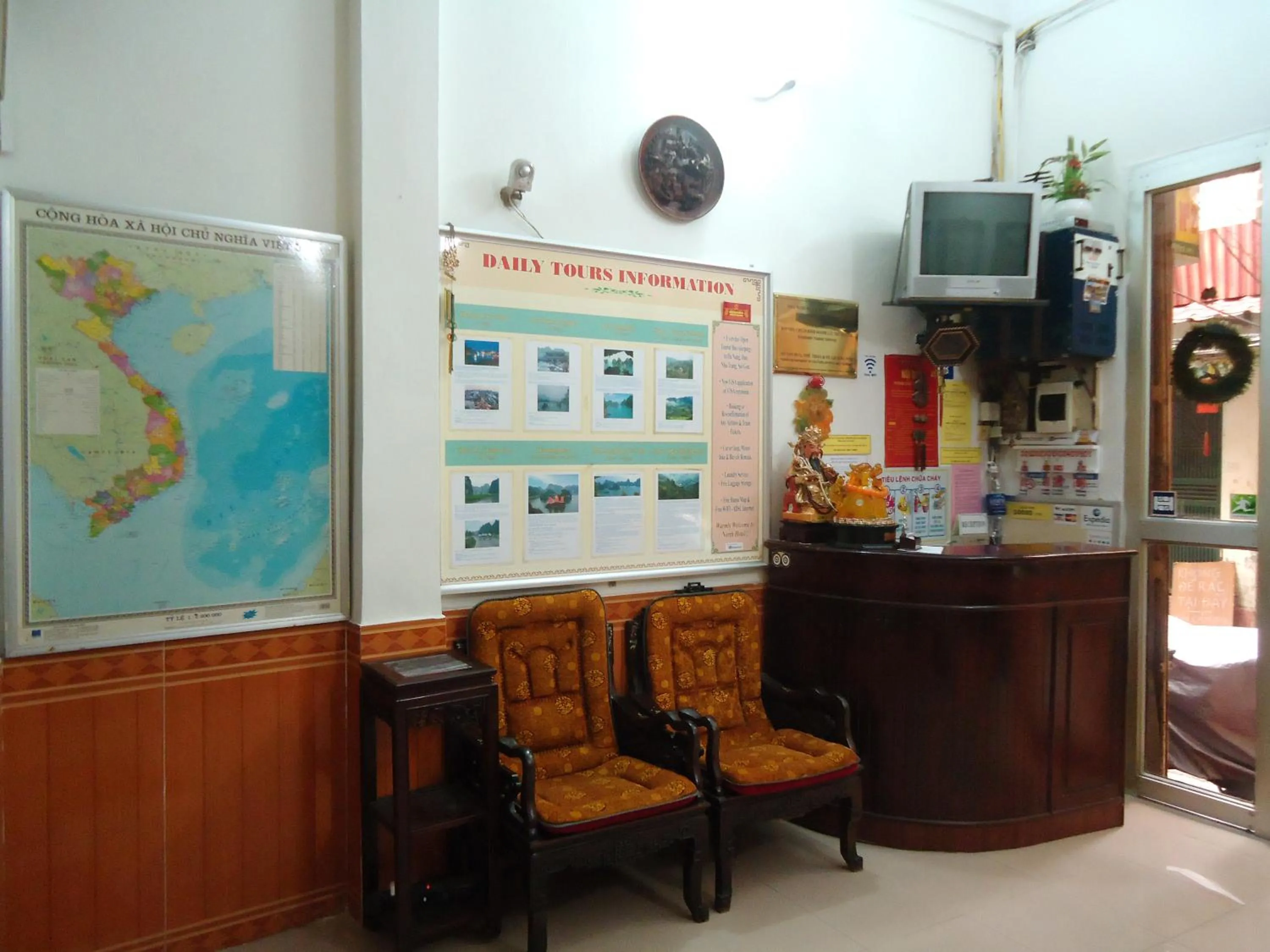 Lobby or reception in North Hostel N.2