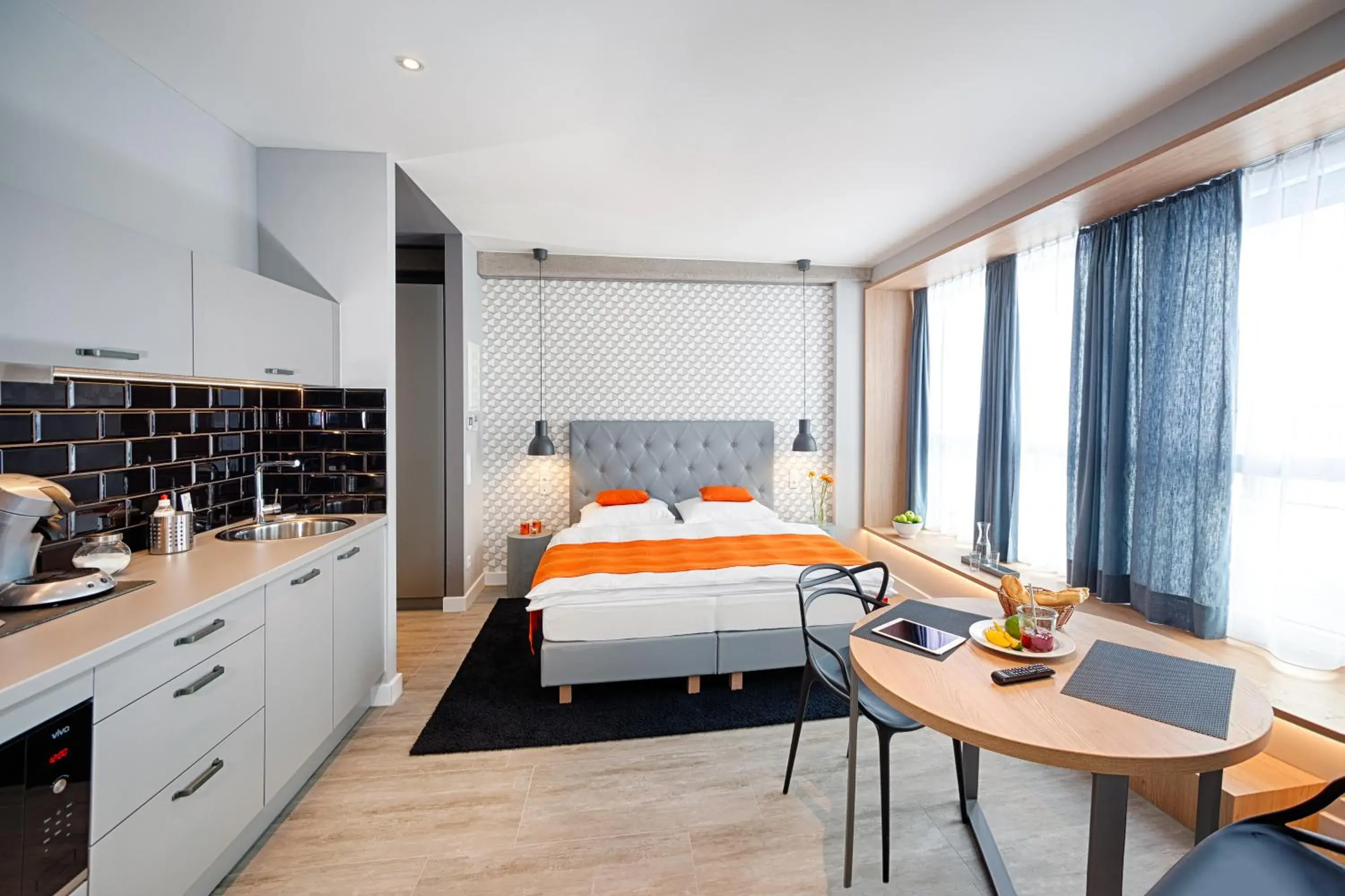 Photo of the whole room, Bed in MLOFT Apartments München Photo of the whole room, Bed in MLOFT Apartments München