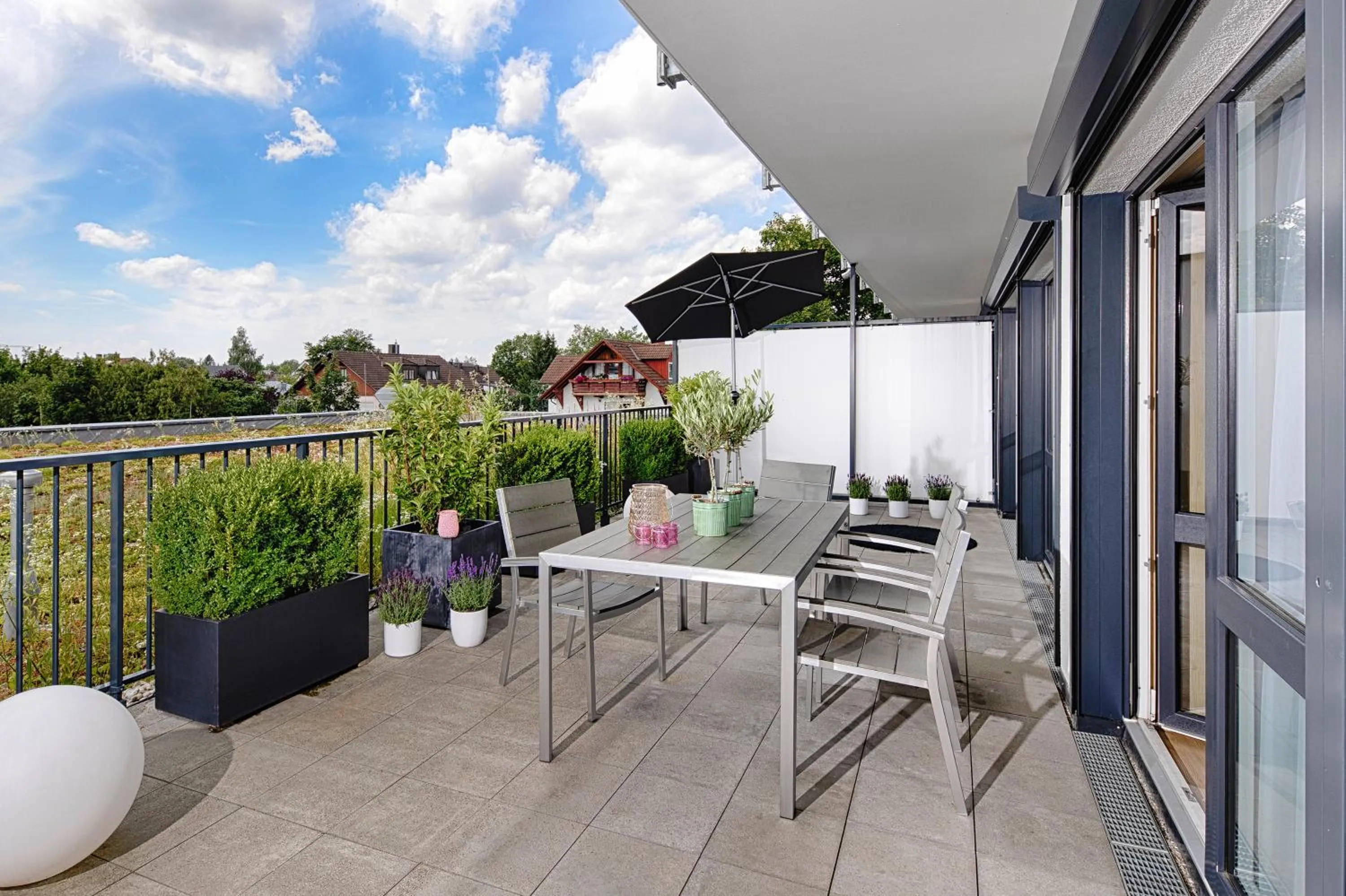Balcony/Terrace in MLOFT Apartments München