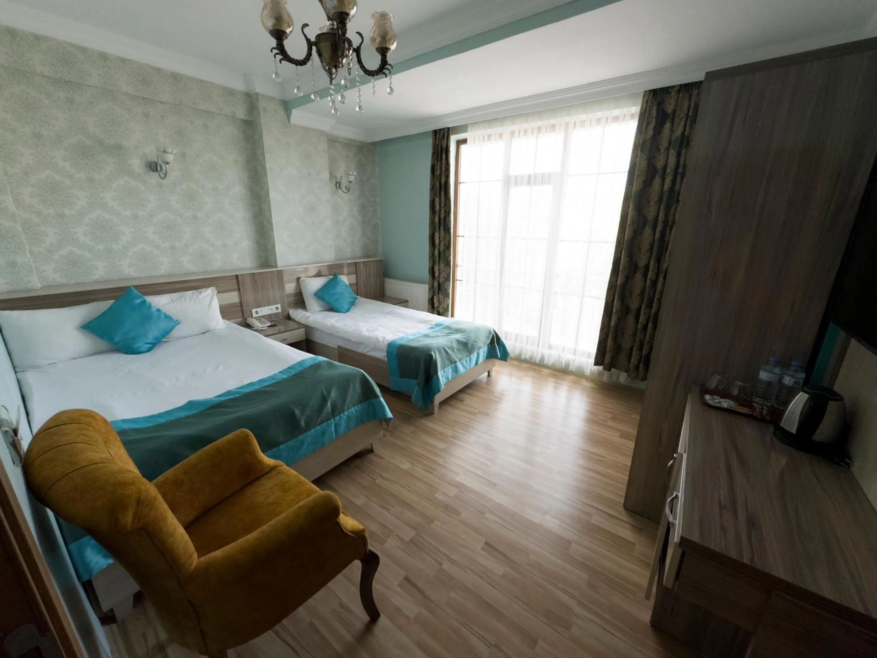 Bed in Kars Center Hotel