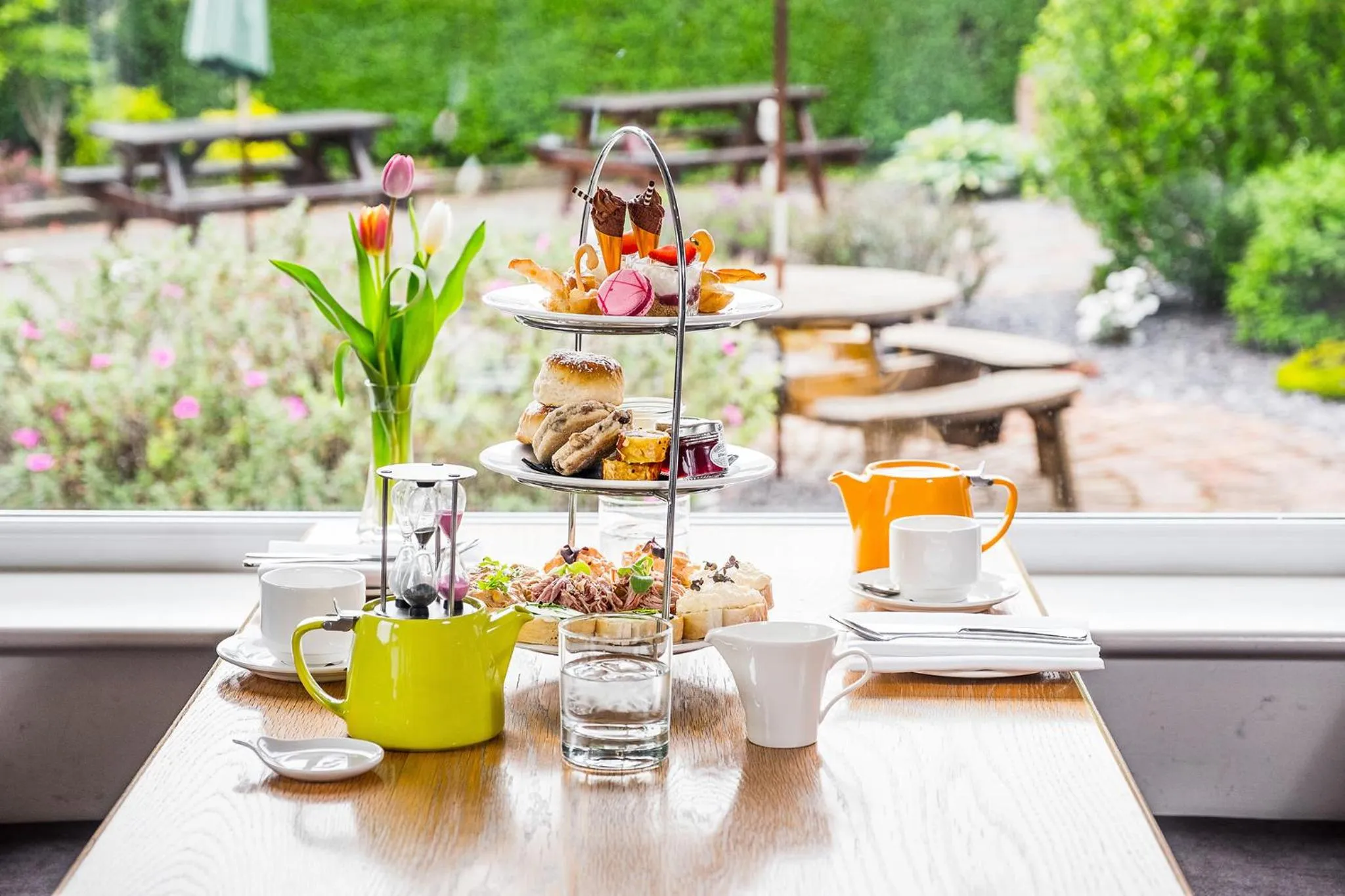 Meals in Llanerch Vineyard Hotel