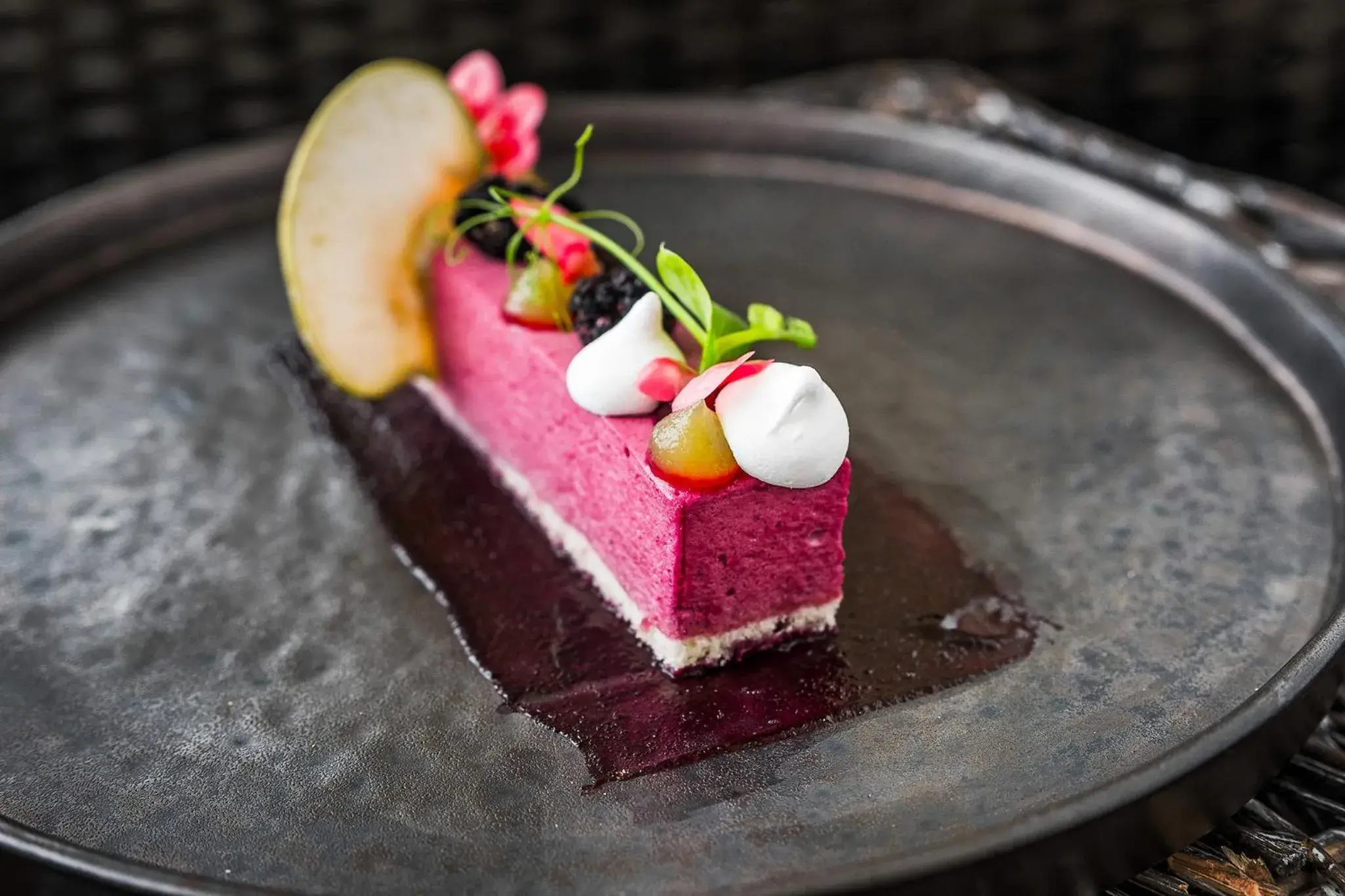 Food close-up in Llanerch Vineyard Hotel Food close-up in Llanerch Vineyard Hotel