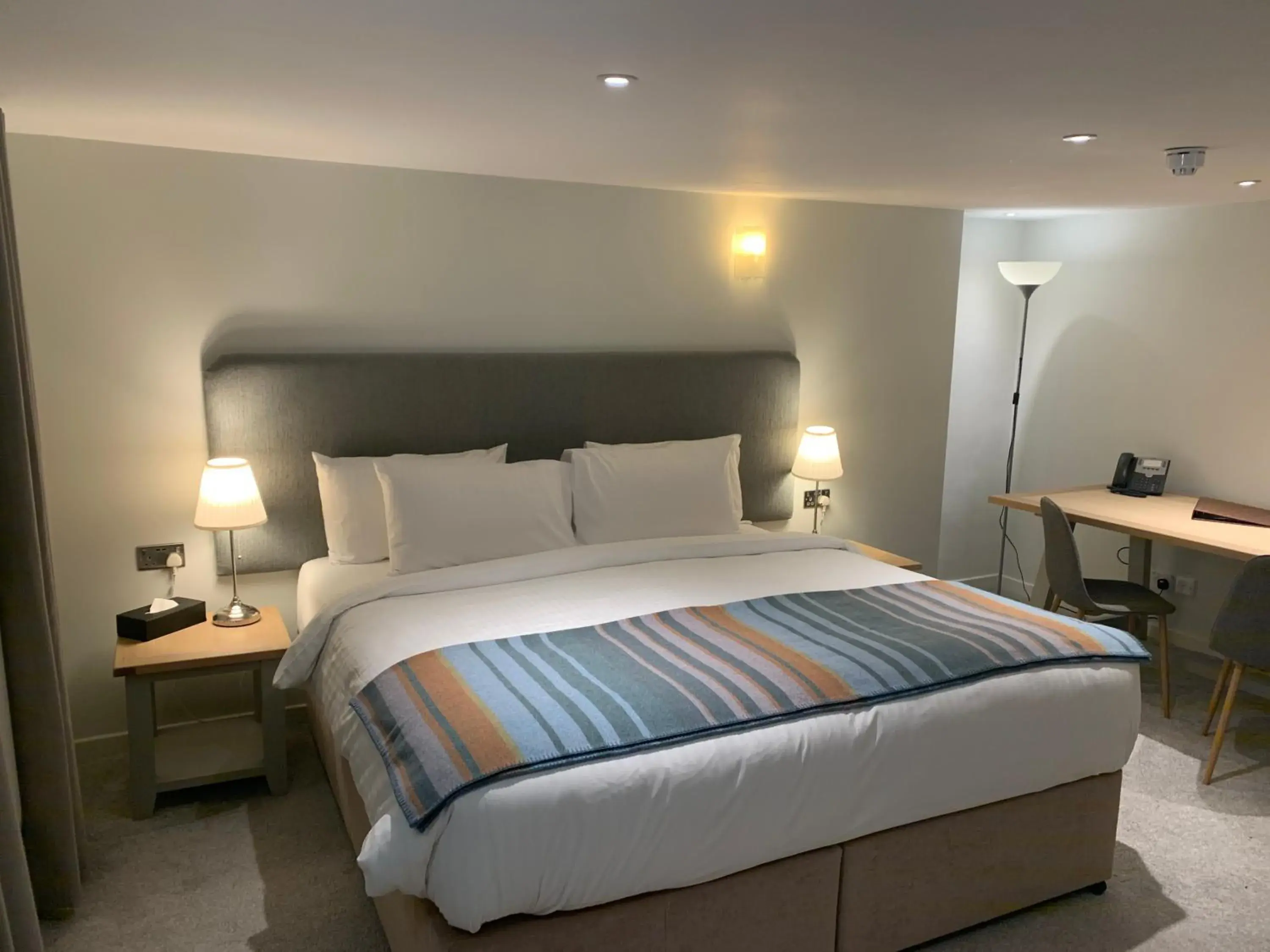 Bedroom, Bed in Llanerch Vineyard Hotel Bedroom, Bed in Llanerch Vineyard Hotel