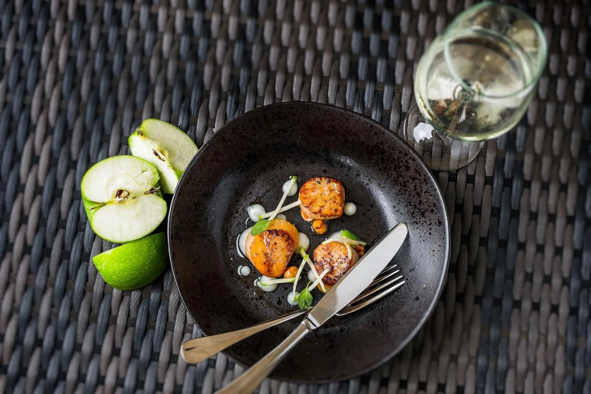 Food close-up in Llanerch Vineyard Hotel