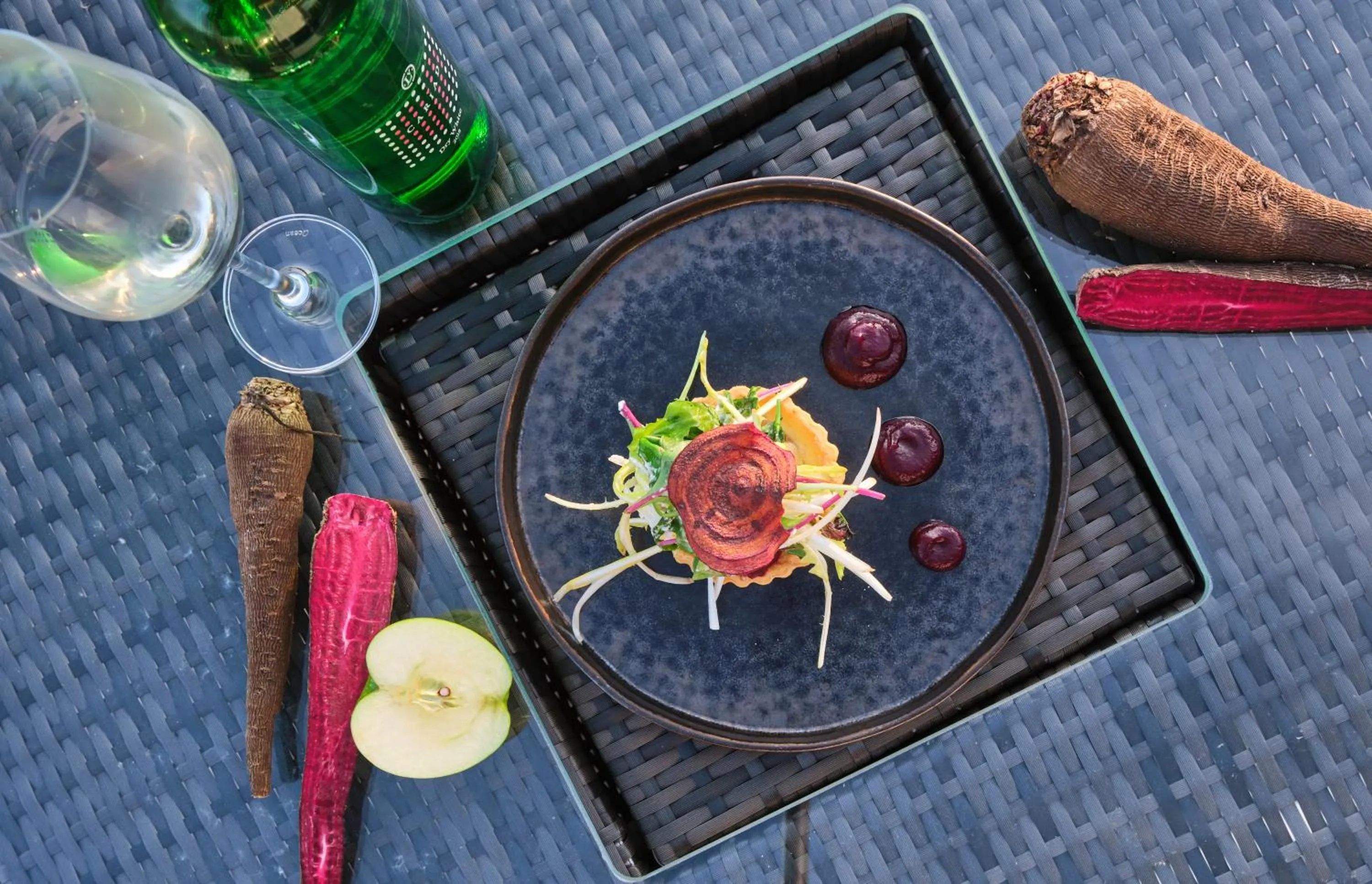 Food and drinks in Llanerch Vineyard Hotel