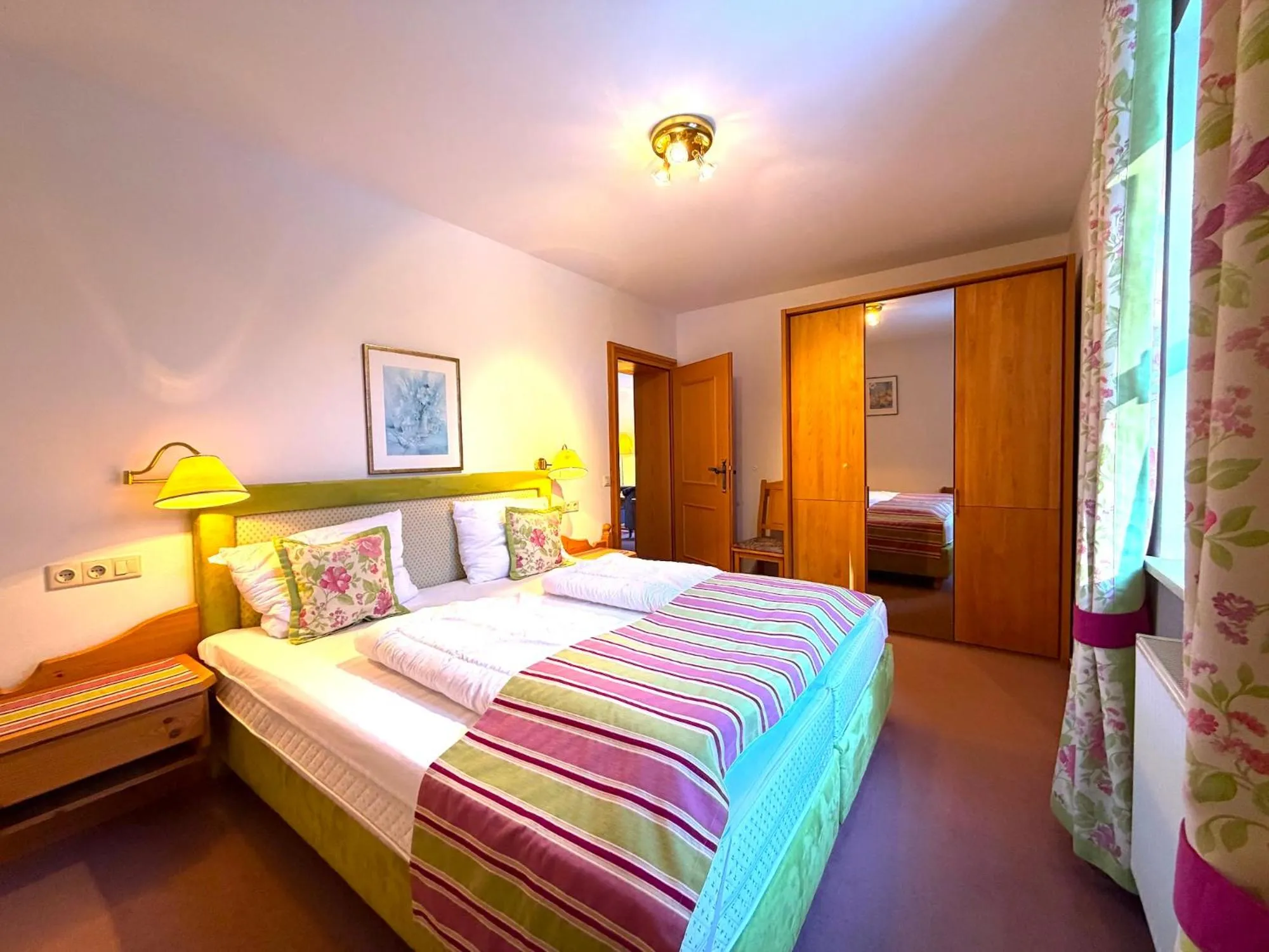 Bed in Fackler Apartments