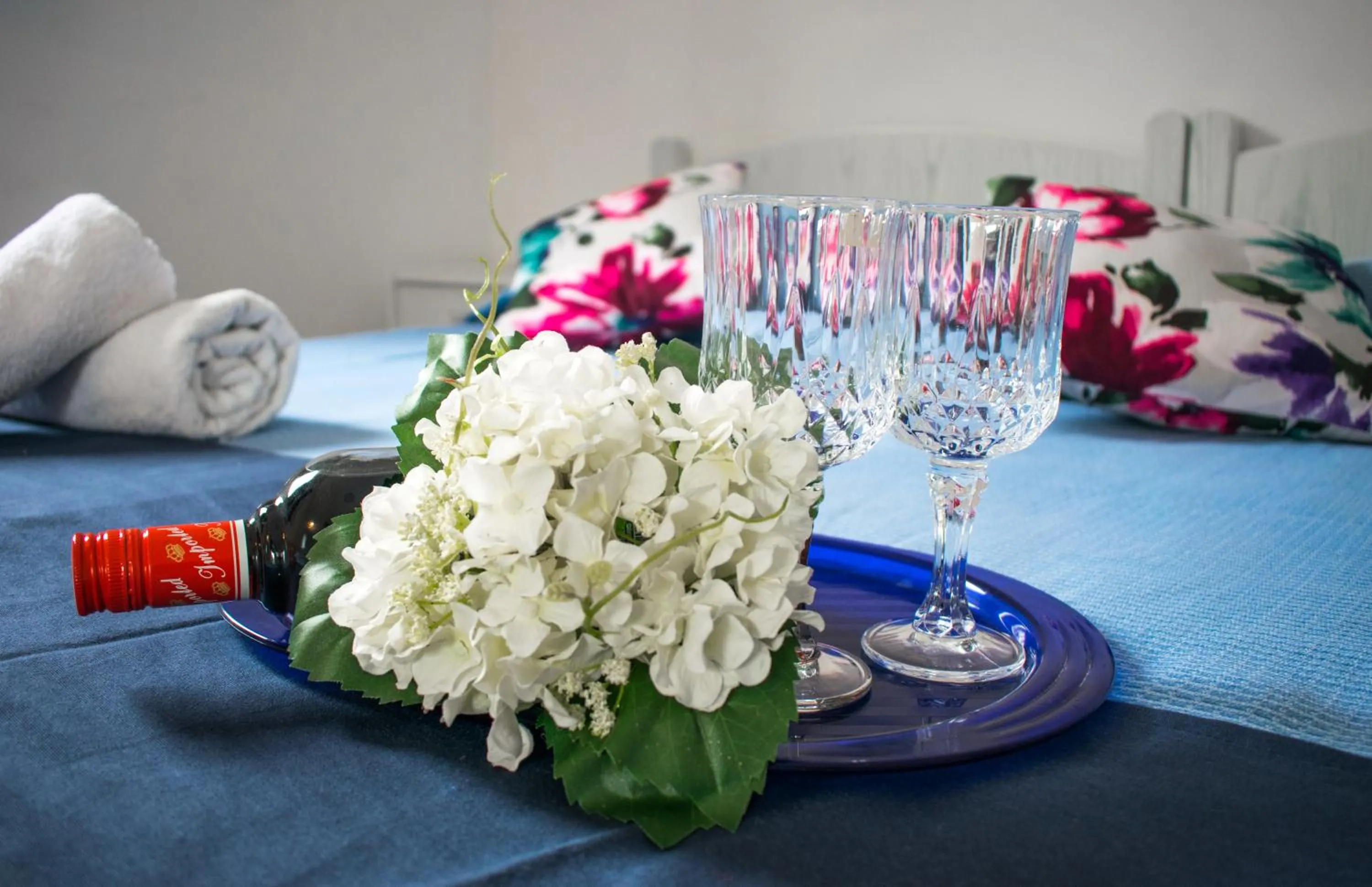 Bed in Apart Hotel Blumarin