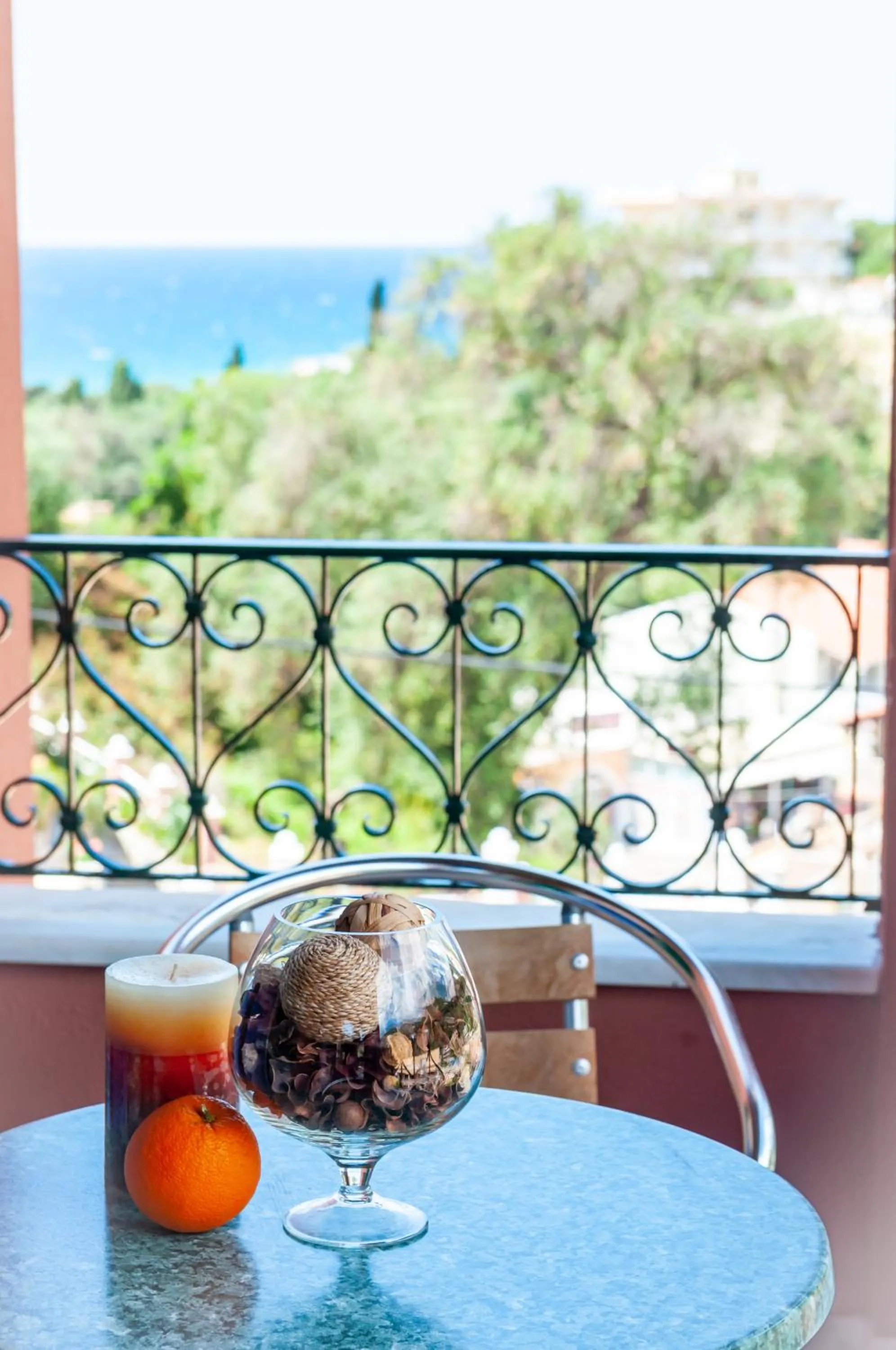 Balcony/Terrace in Apart Hotel Blumarin