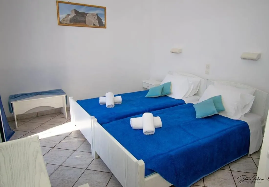 Bed in Apart Hotel Blumarin