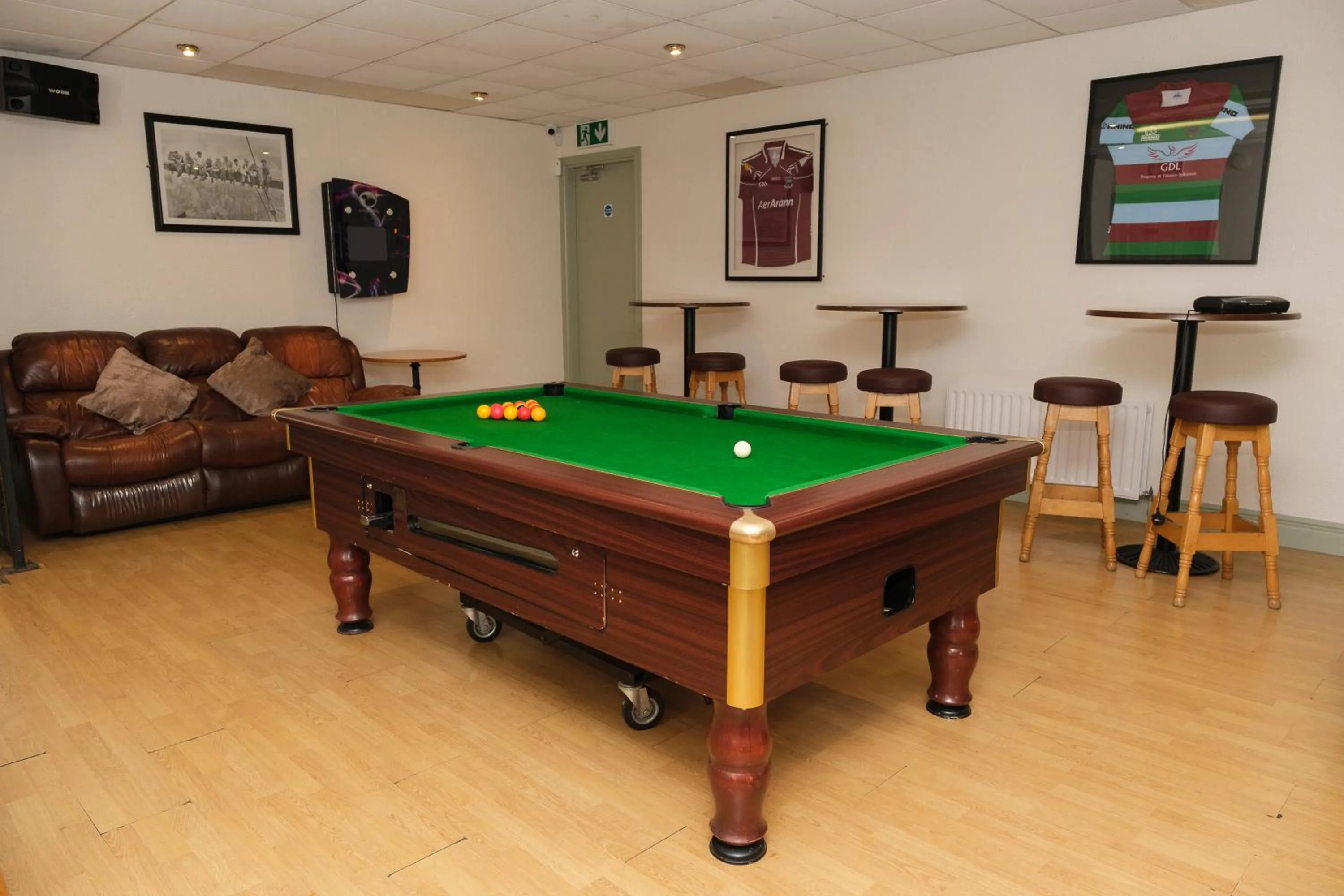 Billiard in Greenfield Lodge Hotel Bar & Bistro