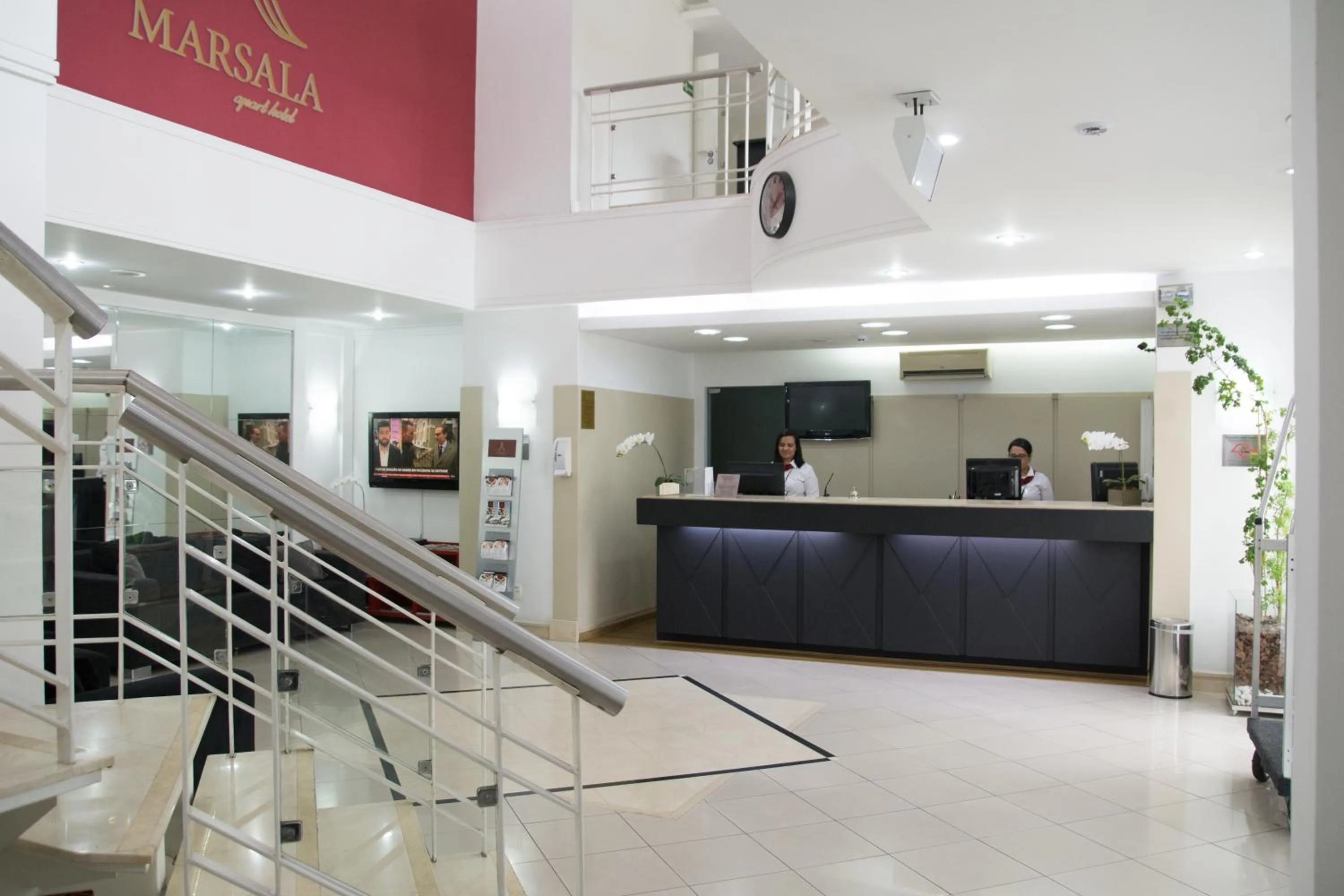 Lobby or reception in Marsala Apart Hotel
