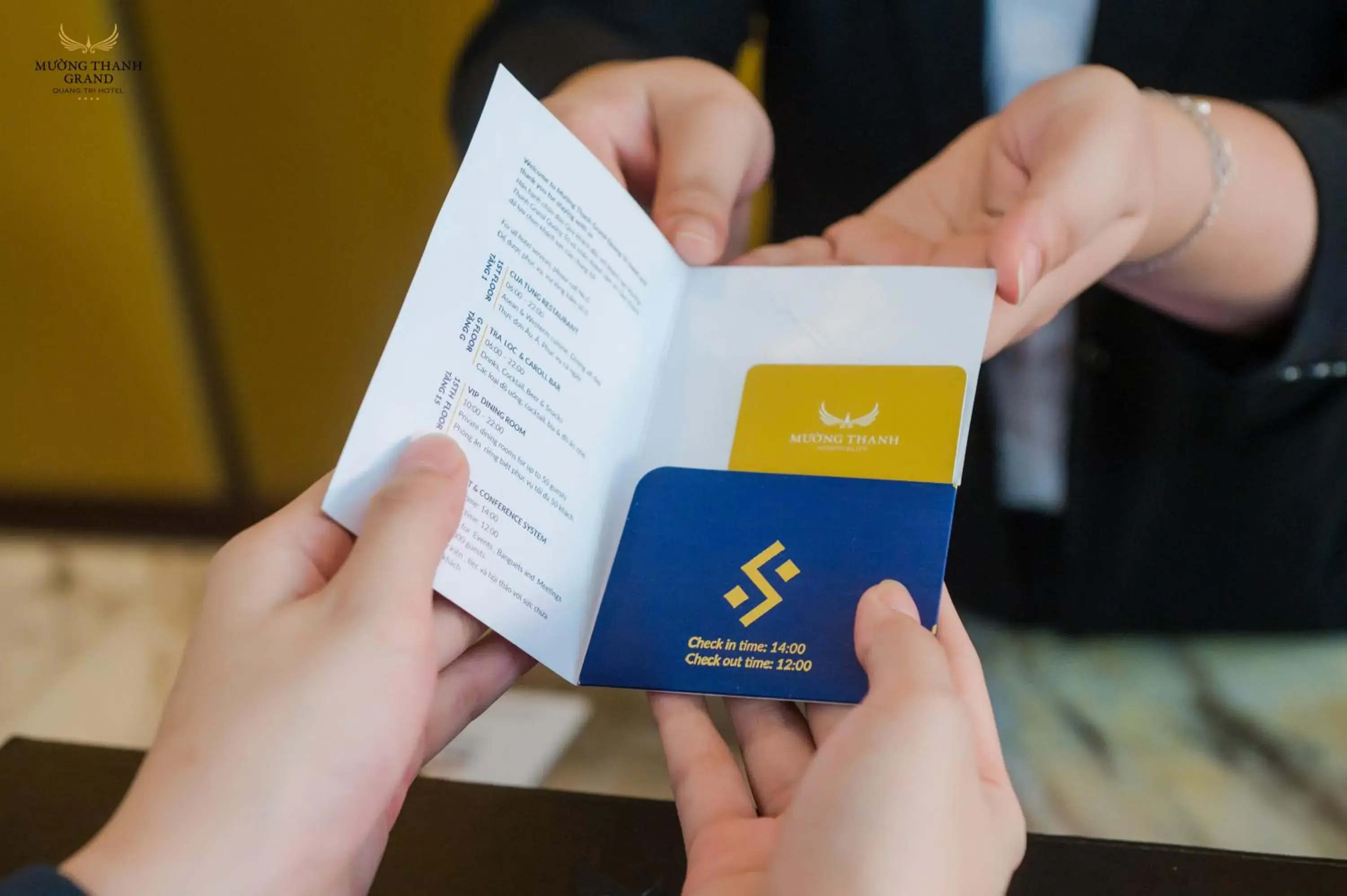 Lobby or reception in Muong Thanh Grand Quang Tri Hotel Lobby or reception in Muong Thanh Grand Quang Tri Hotel