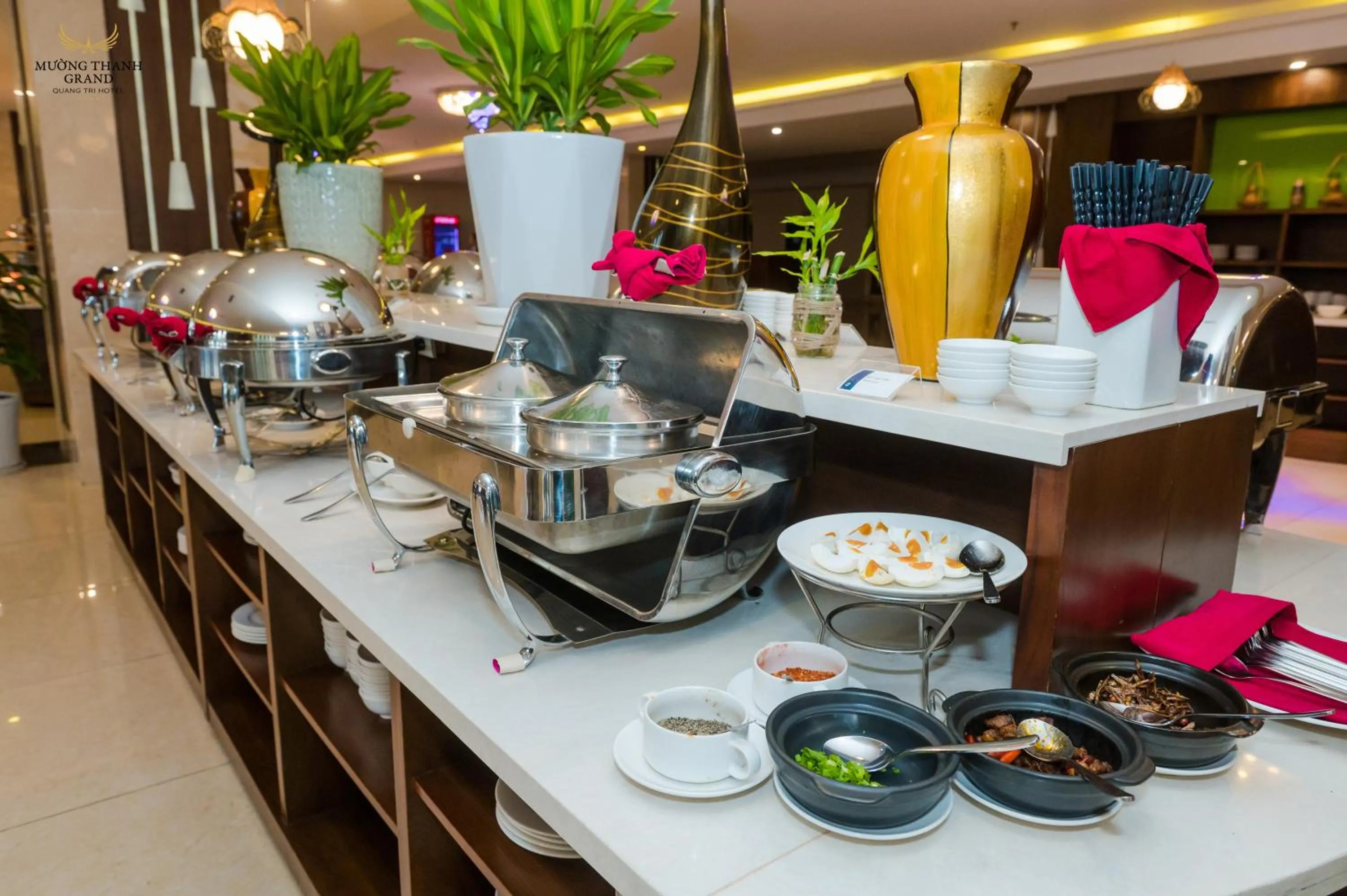 Breakfast in Muong Thanh Grand Quang Tri Hotel