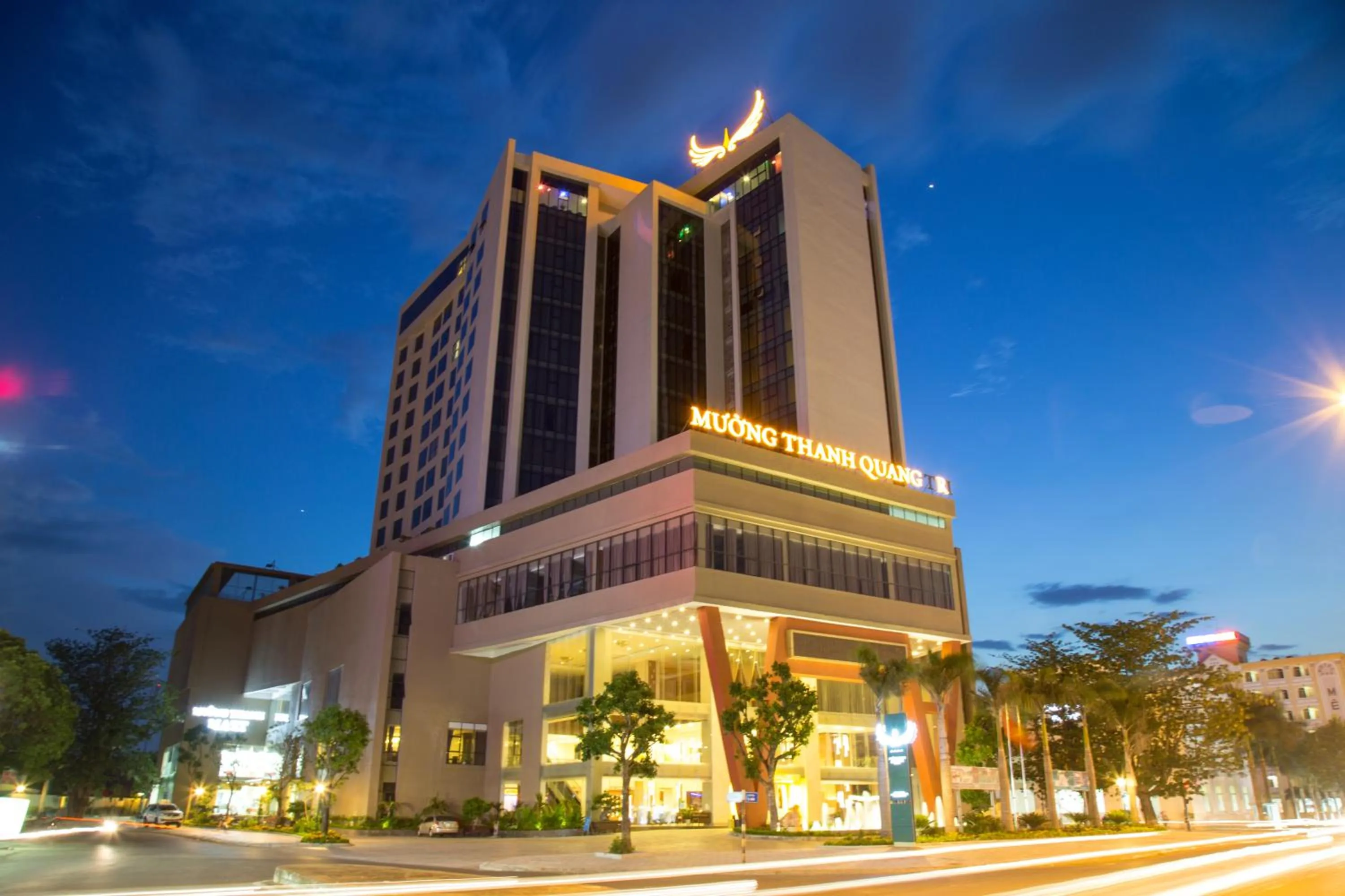 Facade/entrance in Muong Thanh Grand Quang Tri Hotel