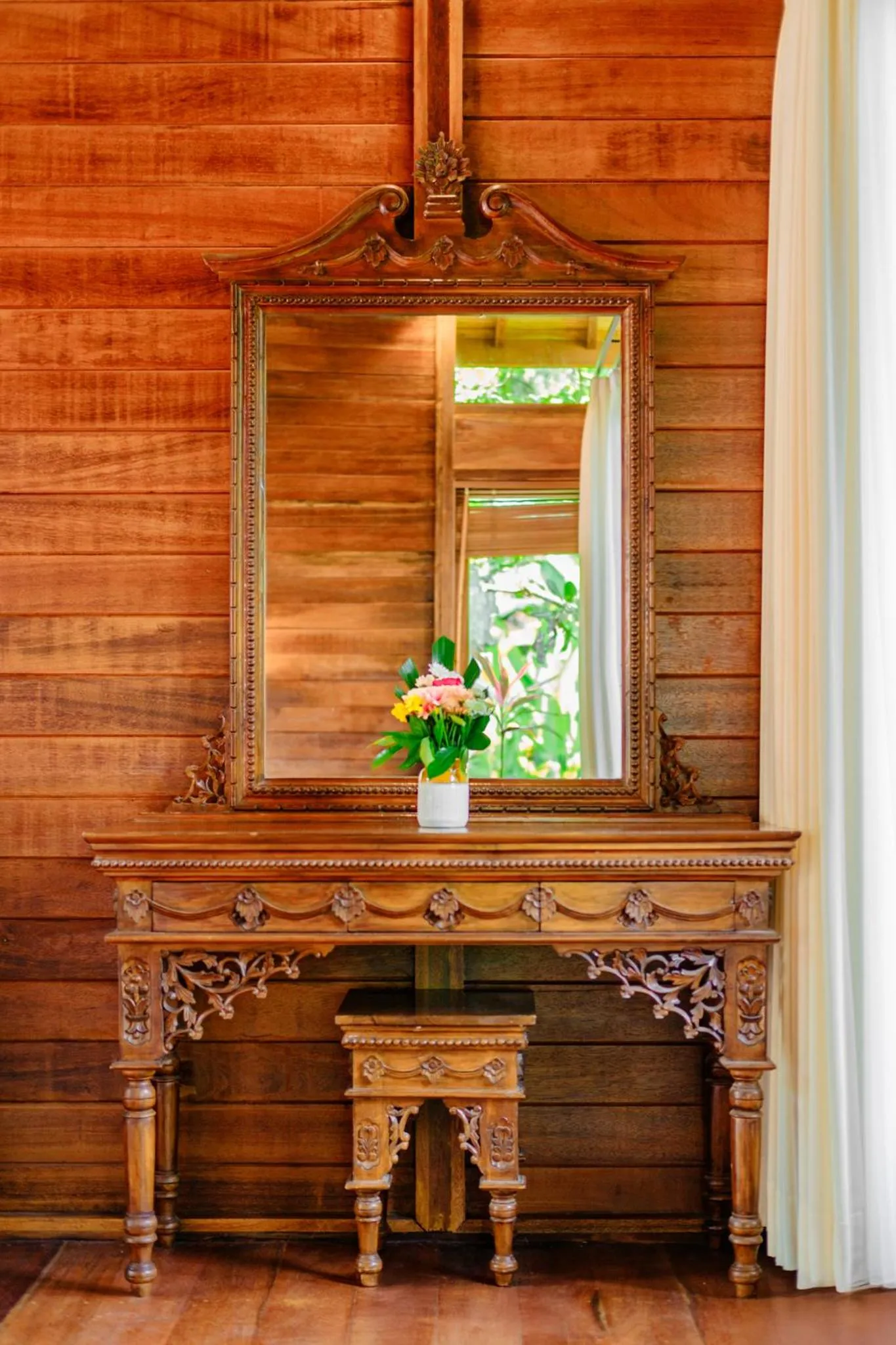 Seating area in BeingSattvaa Luxury Ubud