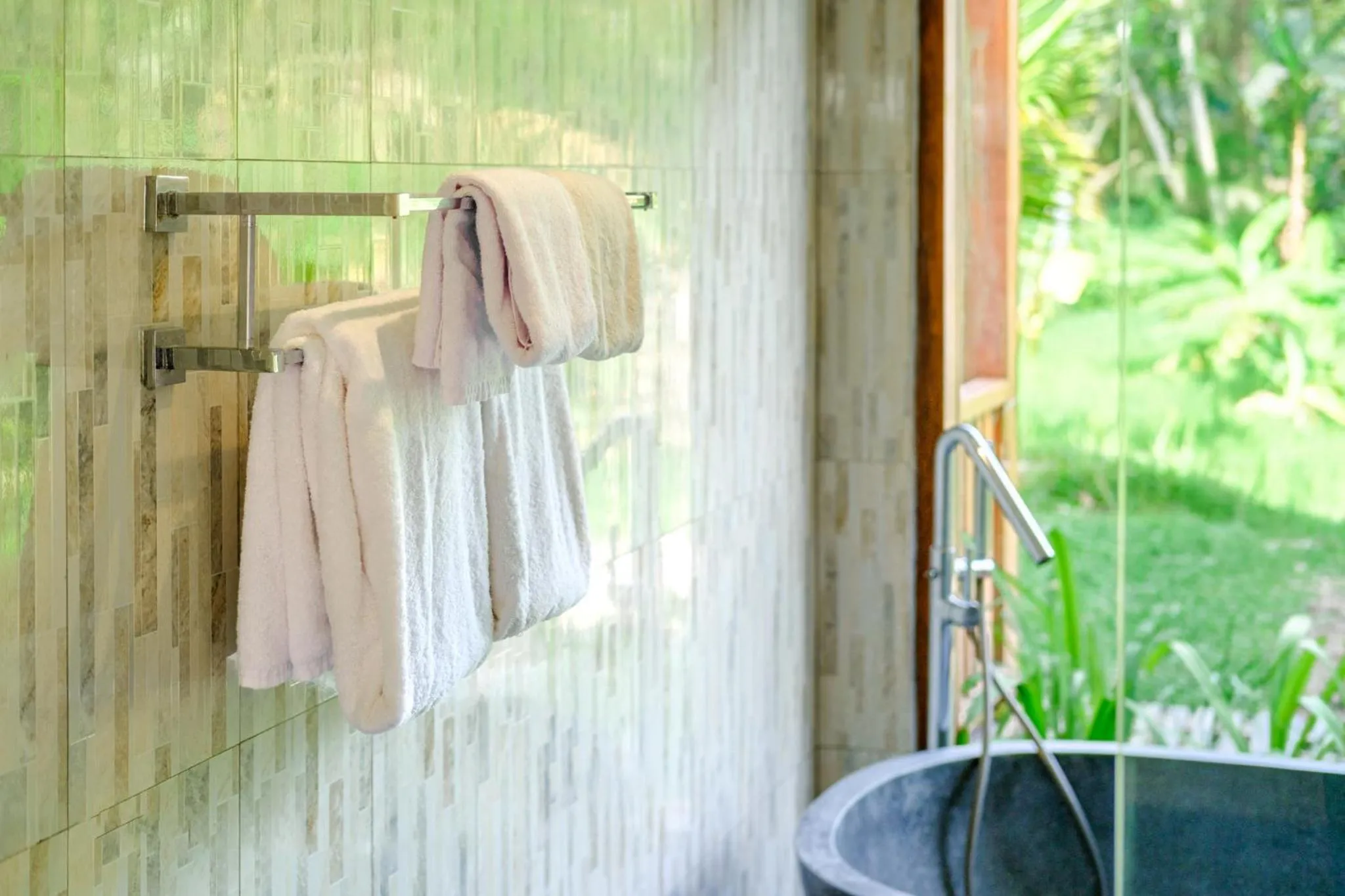 Bathroom in BeingSattvaa Luxury Ubud