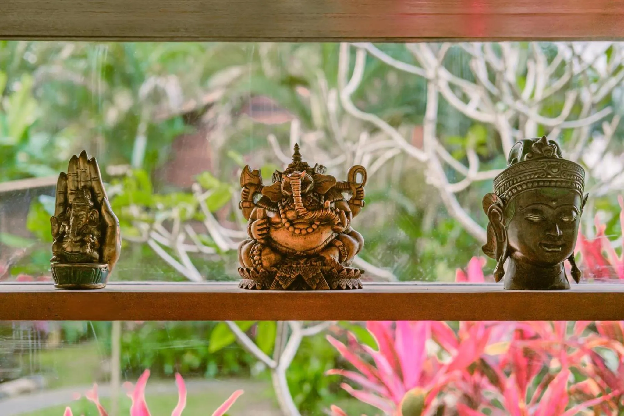Decorative detail in BeingSattvaa Luxury Ubud