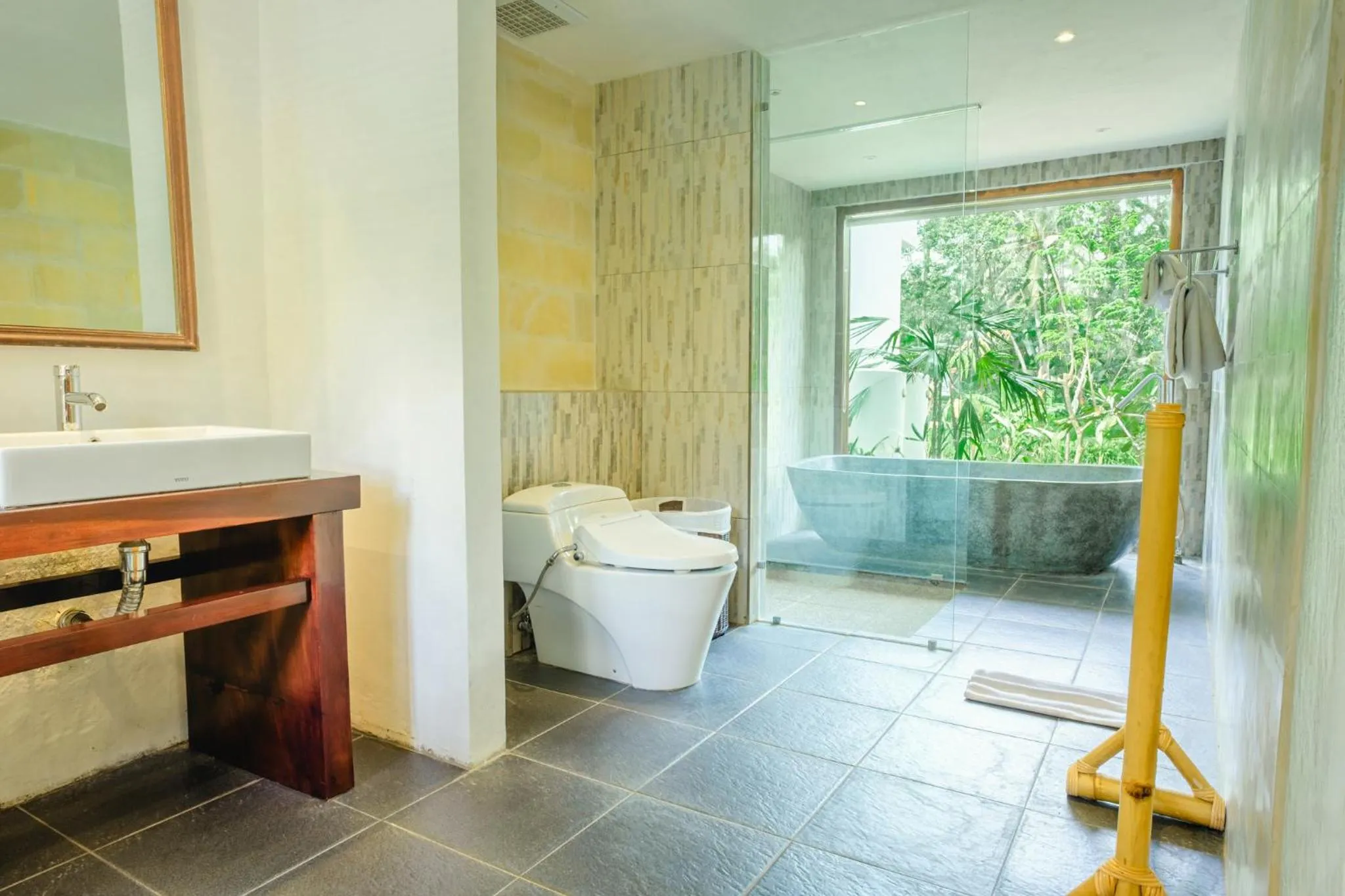 Bathroom in BeingSattvaa Luxury Ubud