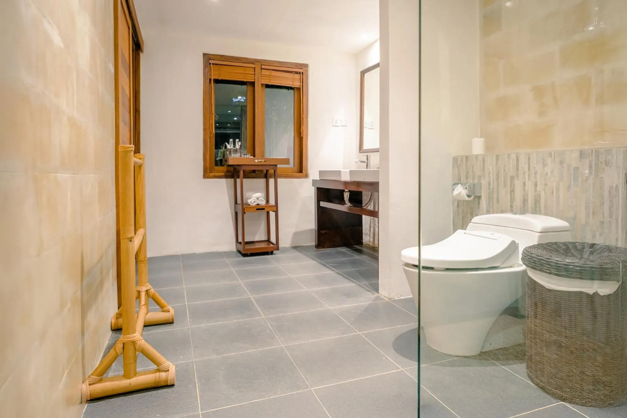 Toilet in BeingSattvaa Luxury Ubud