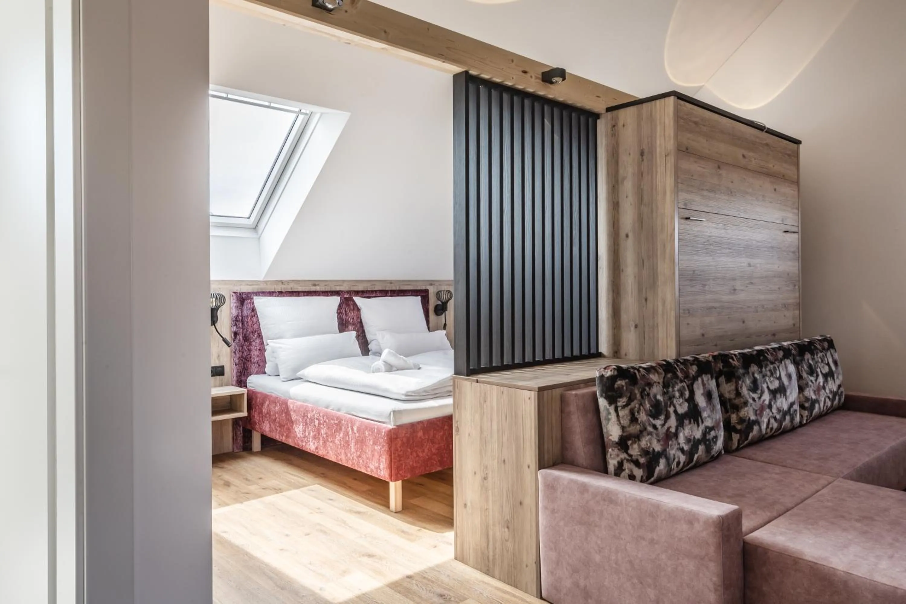 Living room, Bed in Alpen Krone by Maier - Dornbirn