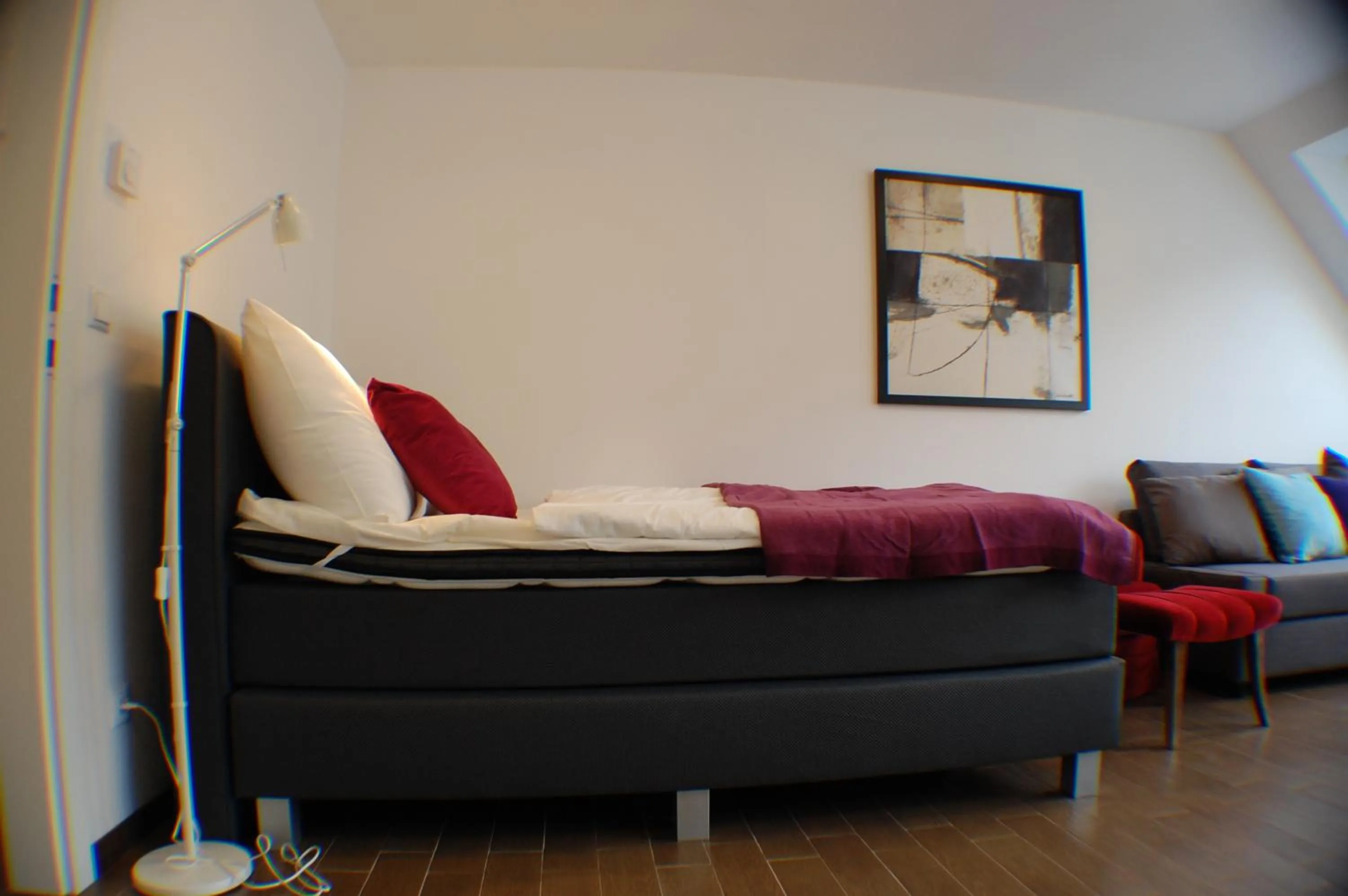 Bedroom in Alga Apartments am Westbahnhof