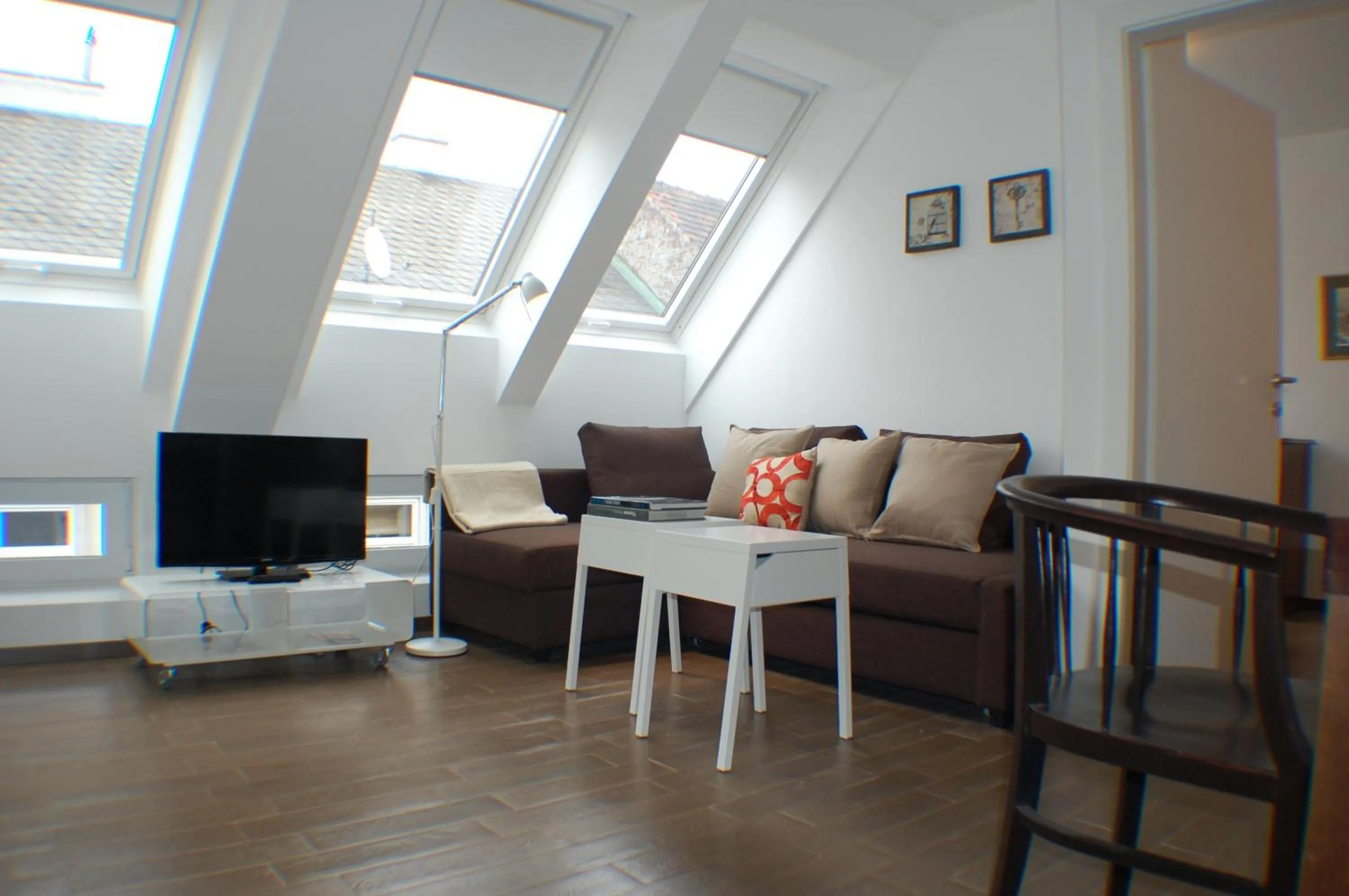 Living room in Alga Apartments am Westbahnhof