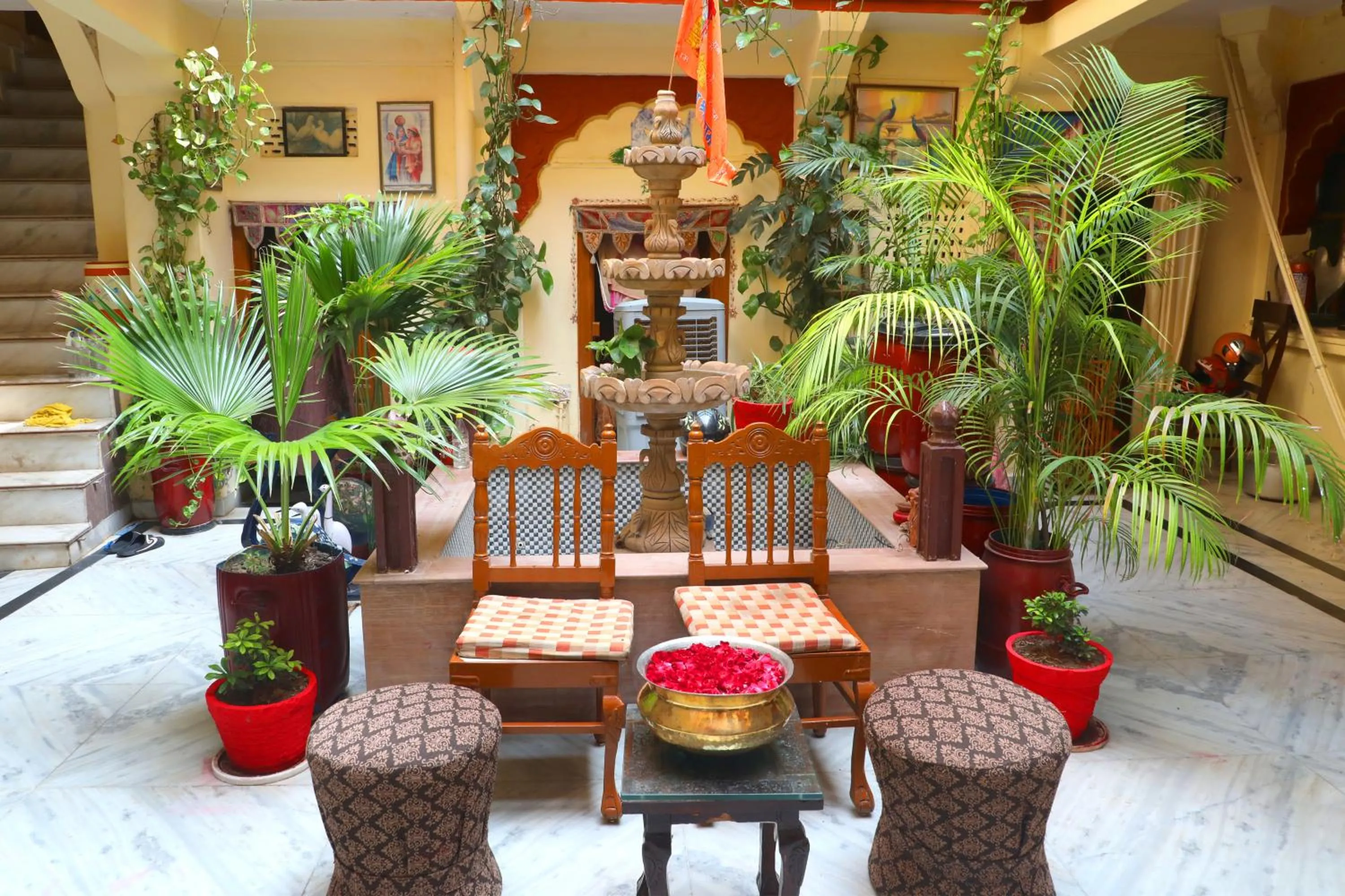 Breakfast in Jodhpur Heritage Haveli Guest House