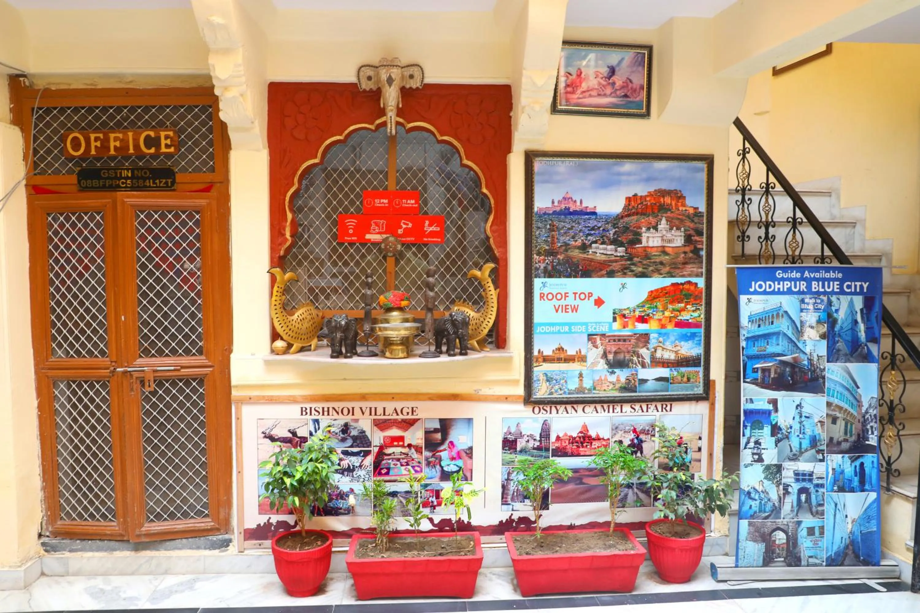 Breakfast in Jodhpur Heritage Haveli Guest House