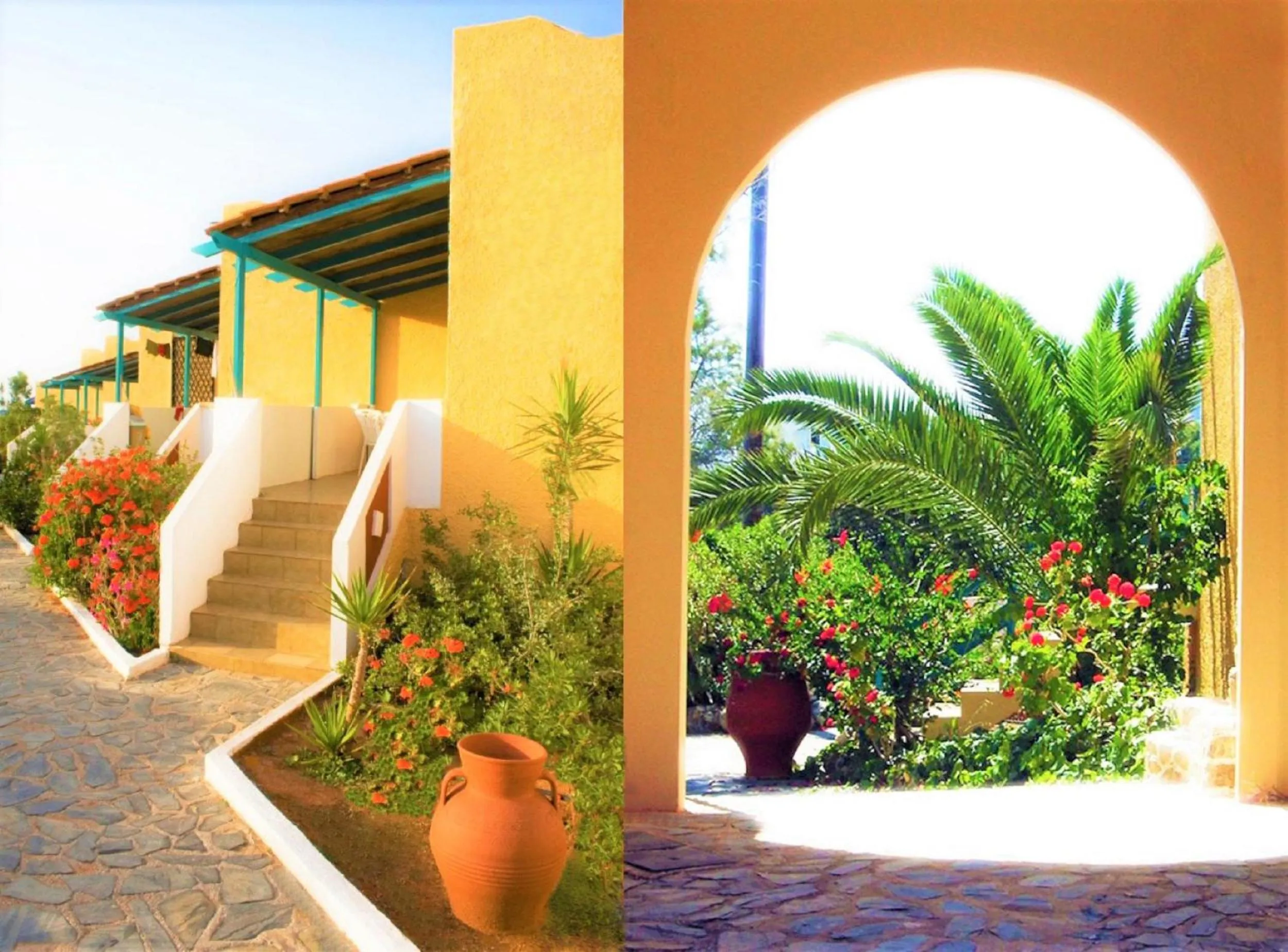 Property building in Zorbas Beach Village Hotel