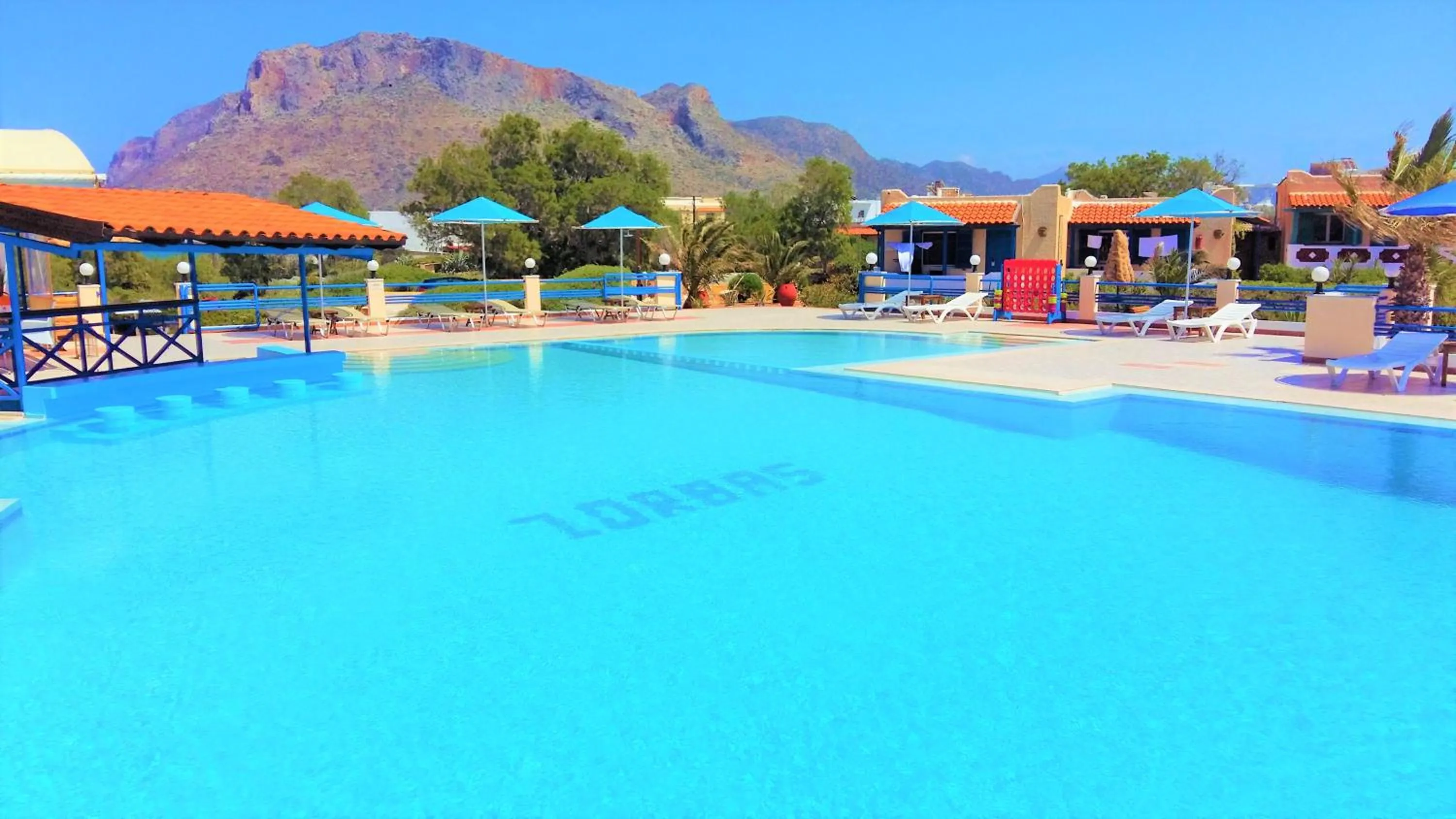Swimming pool in Zorbas Beach Village Hotel