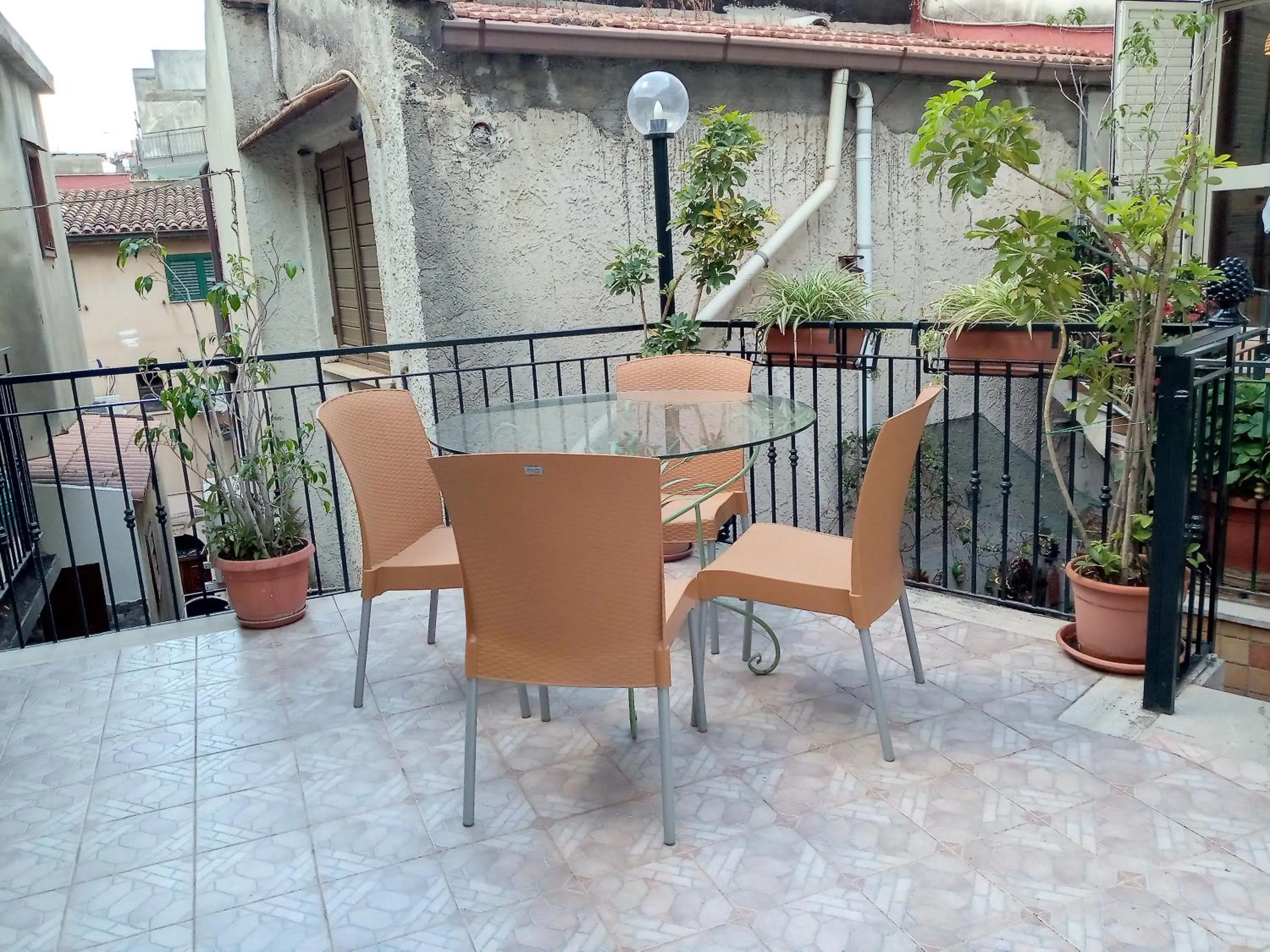 Balcony/Terrace in B&B Villa Maria