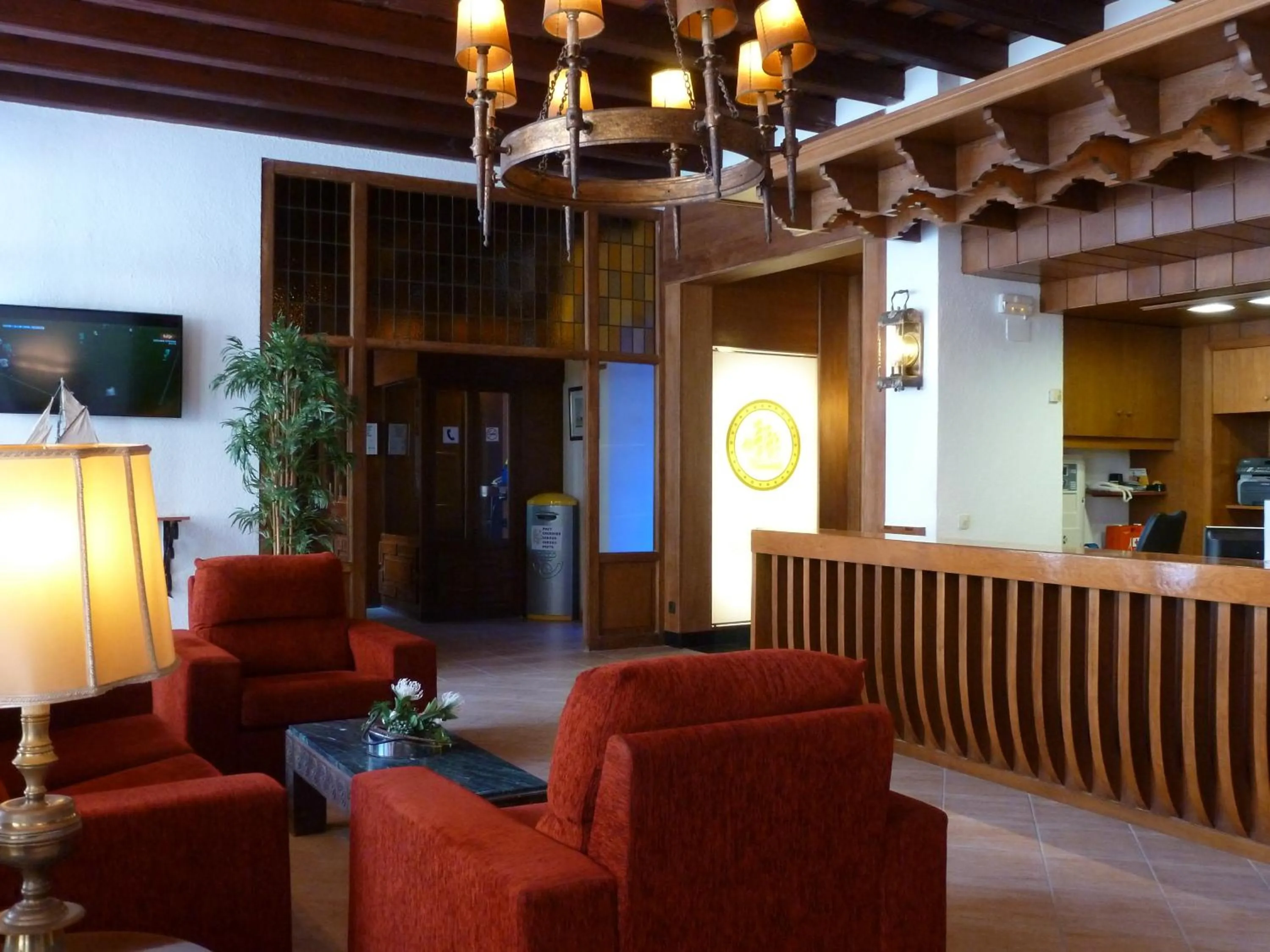 Lobby or reception in Hotel La Carolina