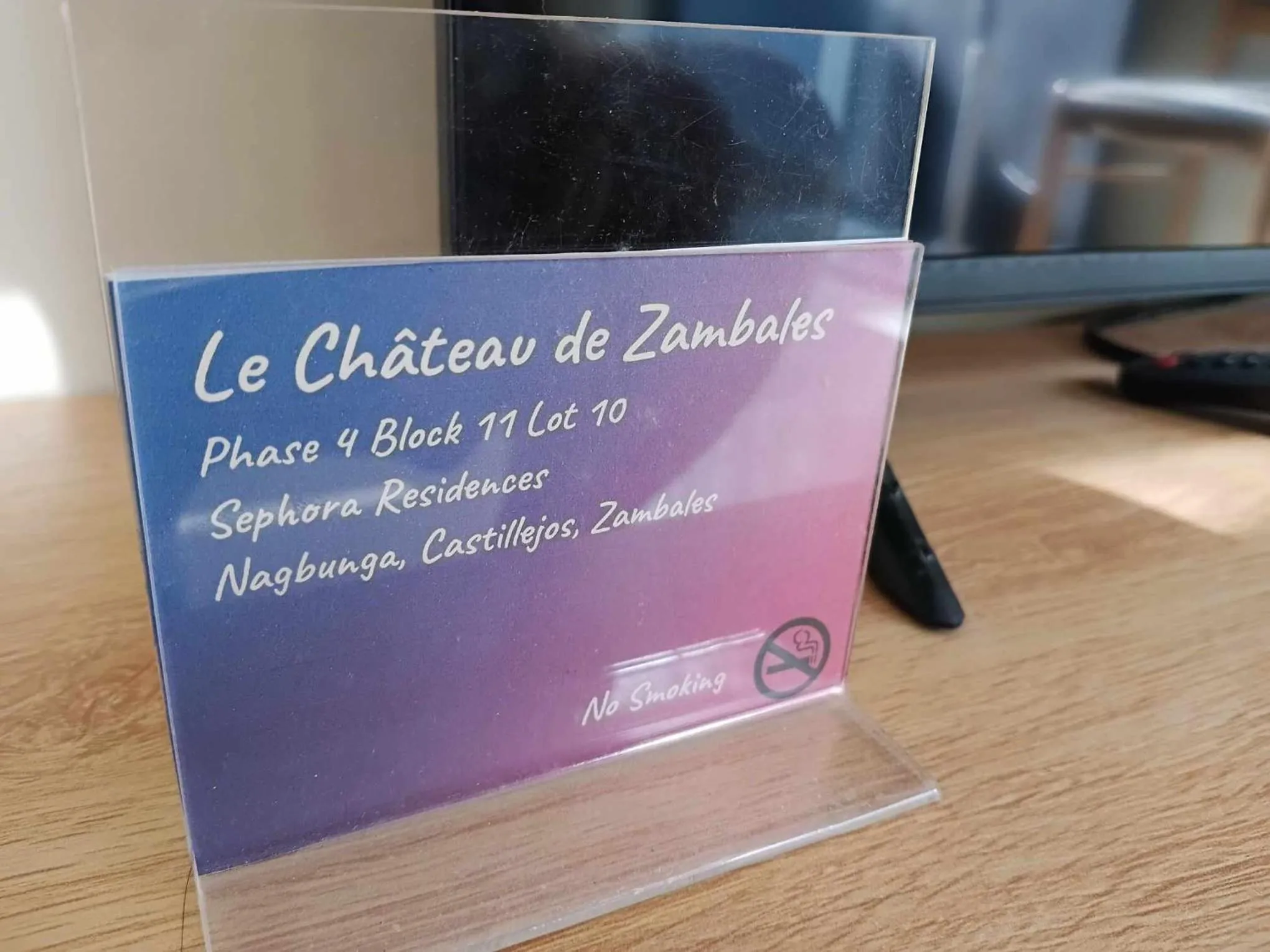 Le Château de Zambales