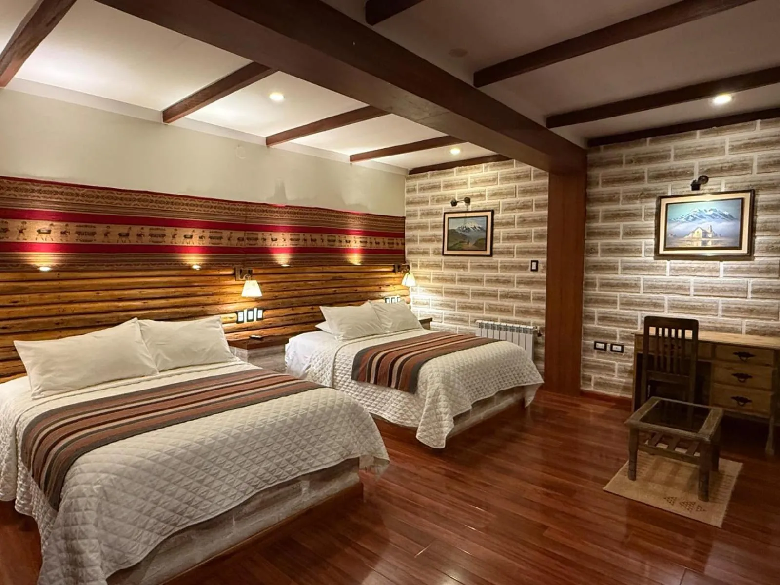 Bed in Hotel de Sal Atipax