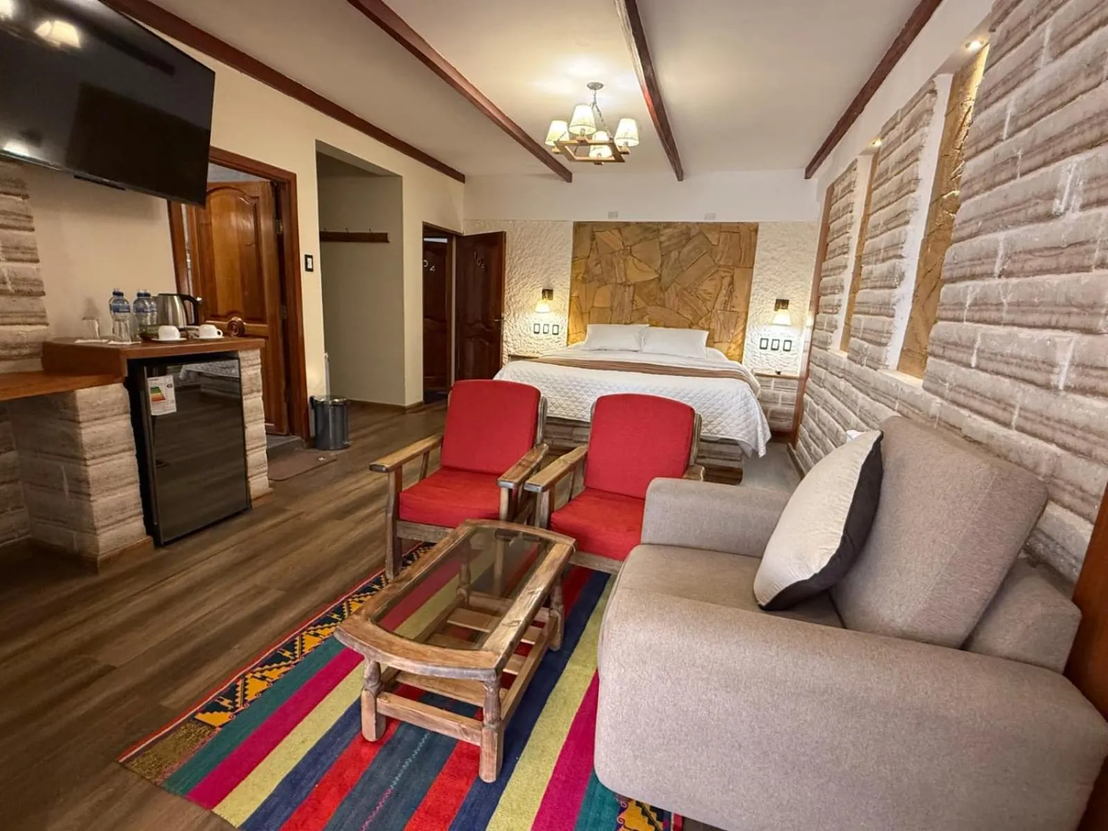 Bed in Hotel de Sal Atipax