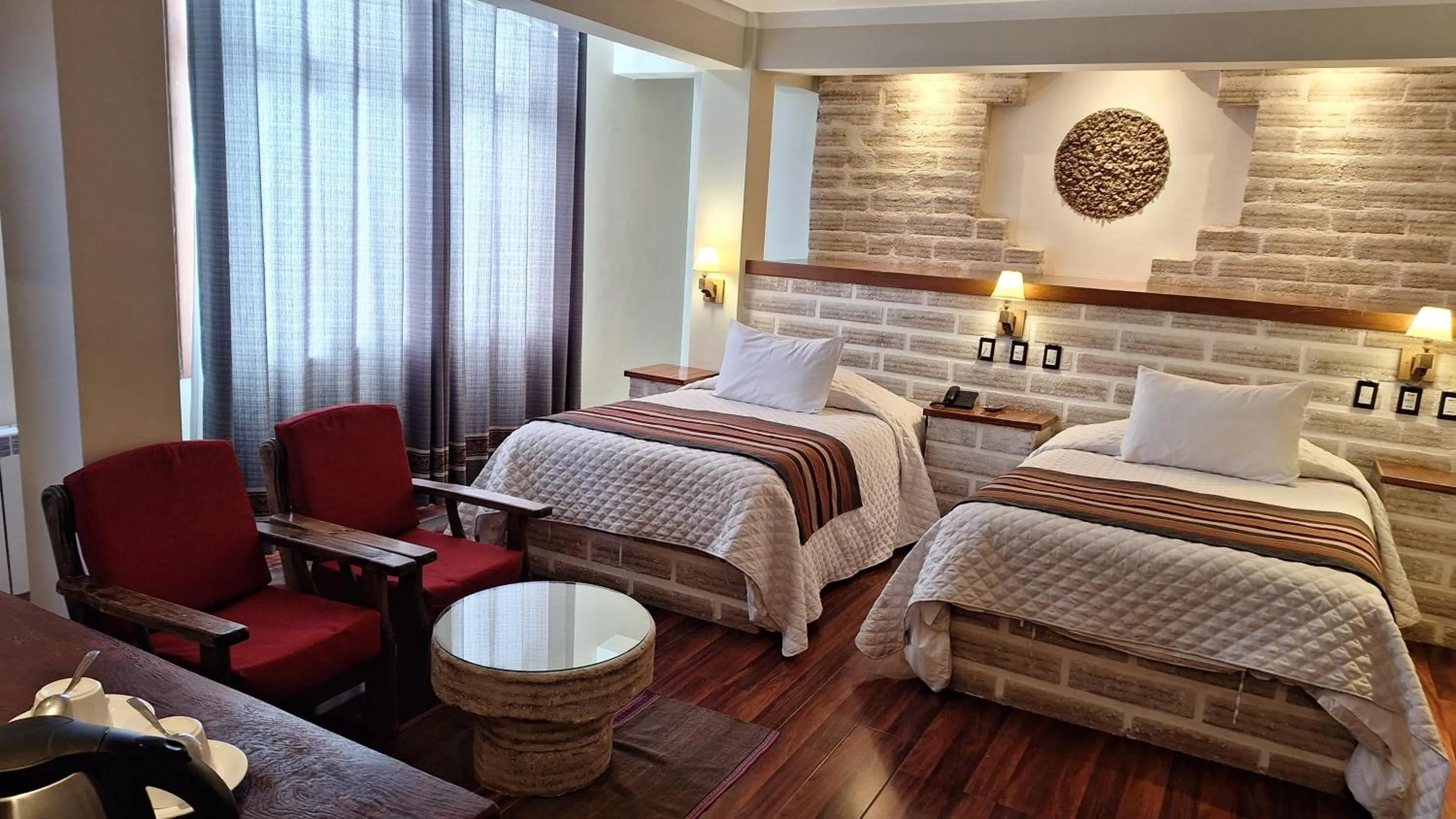 Bed in Hotel de Sal Atipax