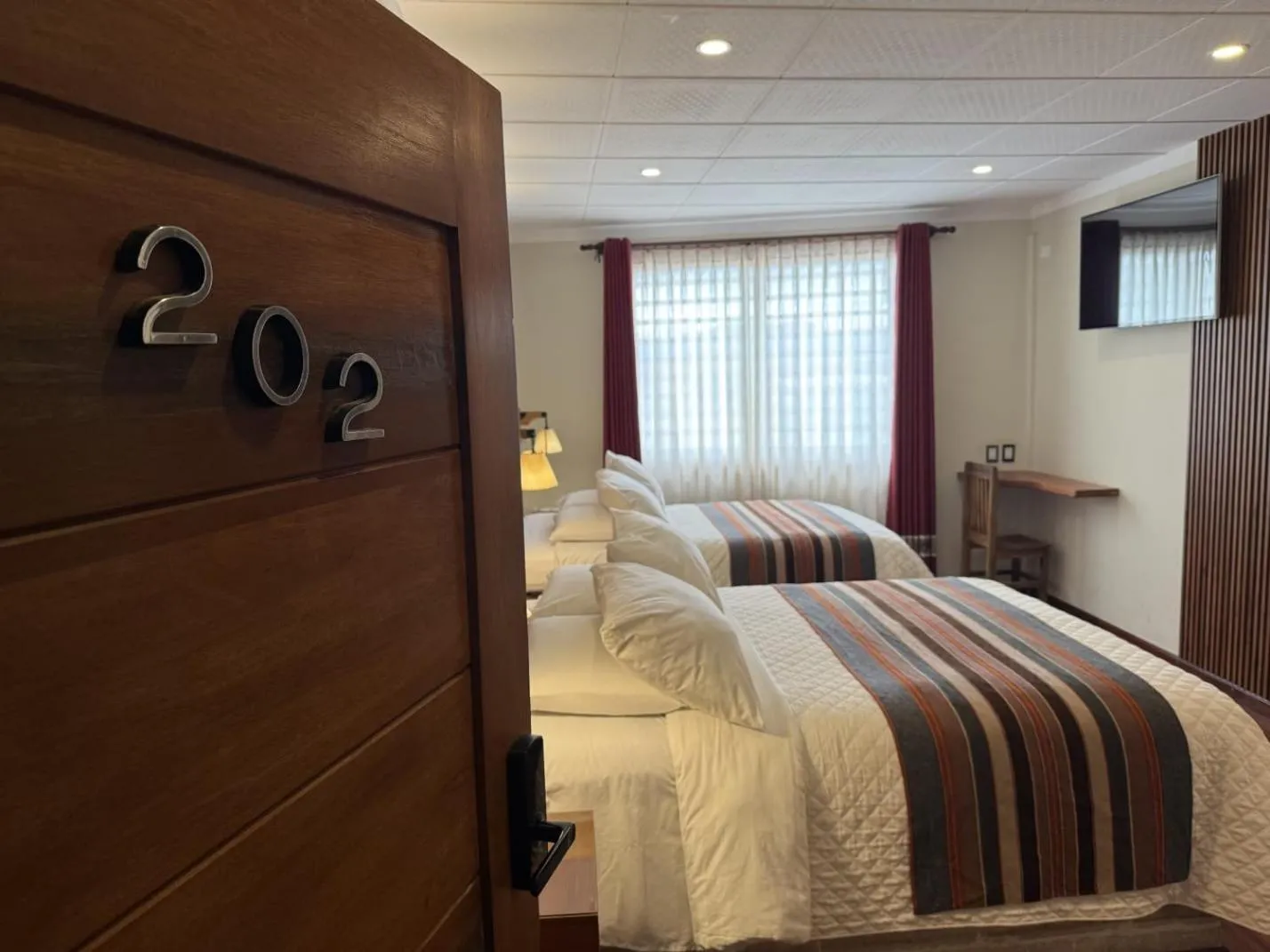 Bed in Hotel de Sal Atipax