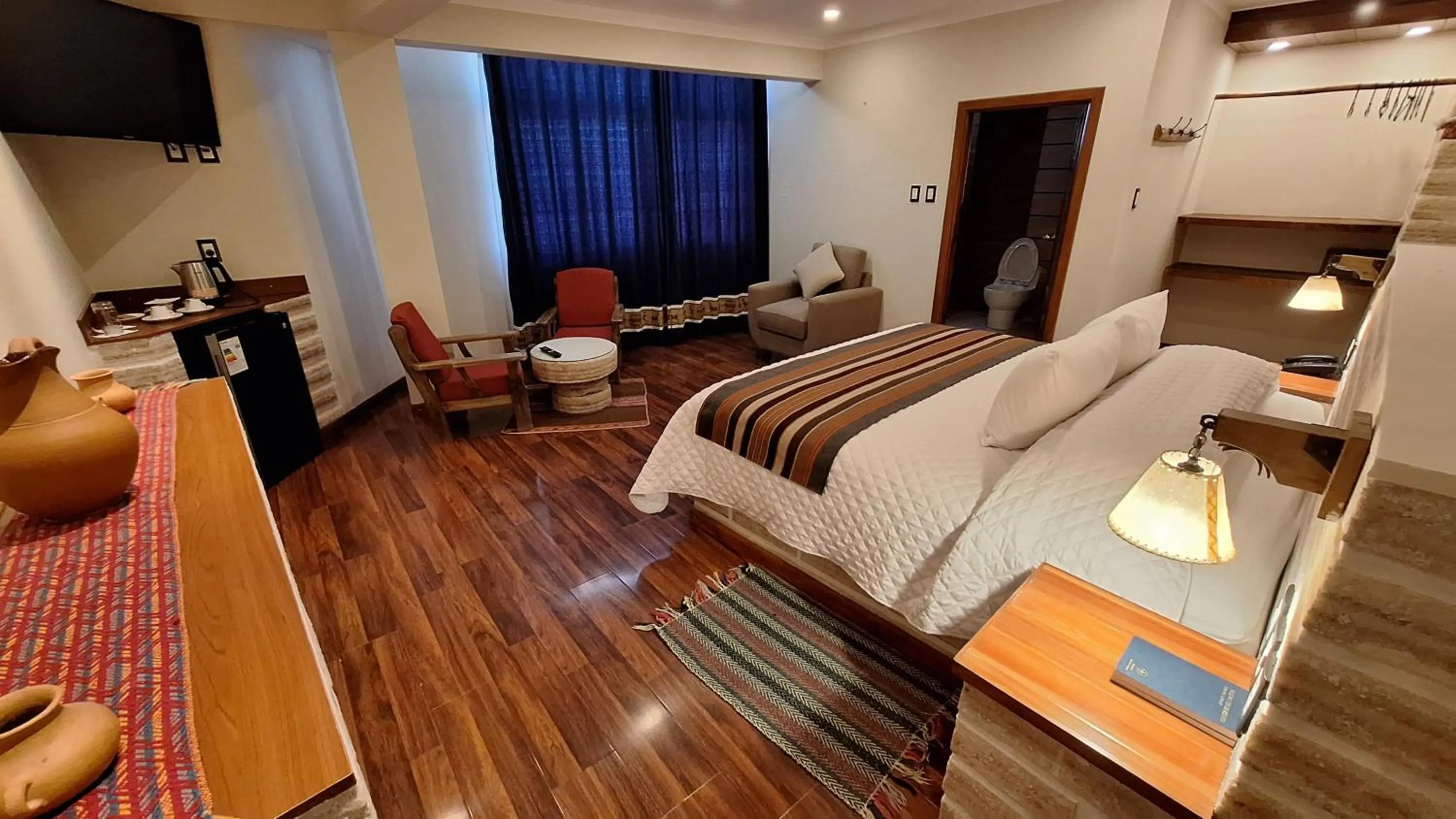 Bed in Hotel de Sal Atipax